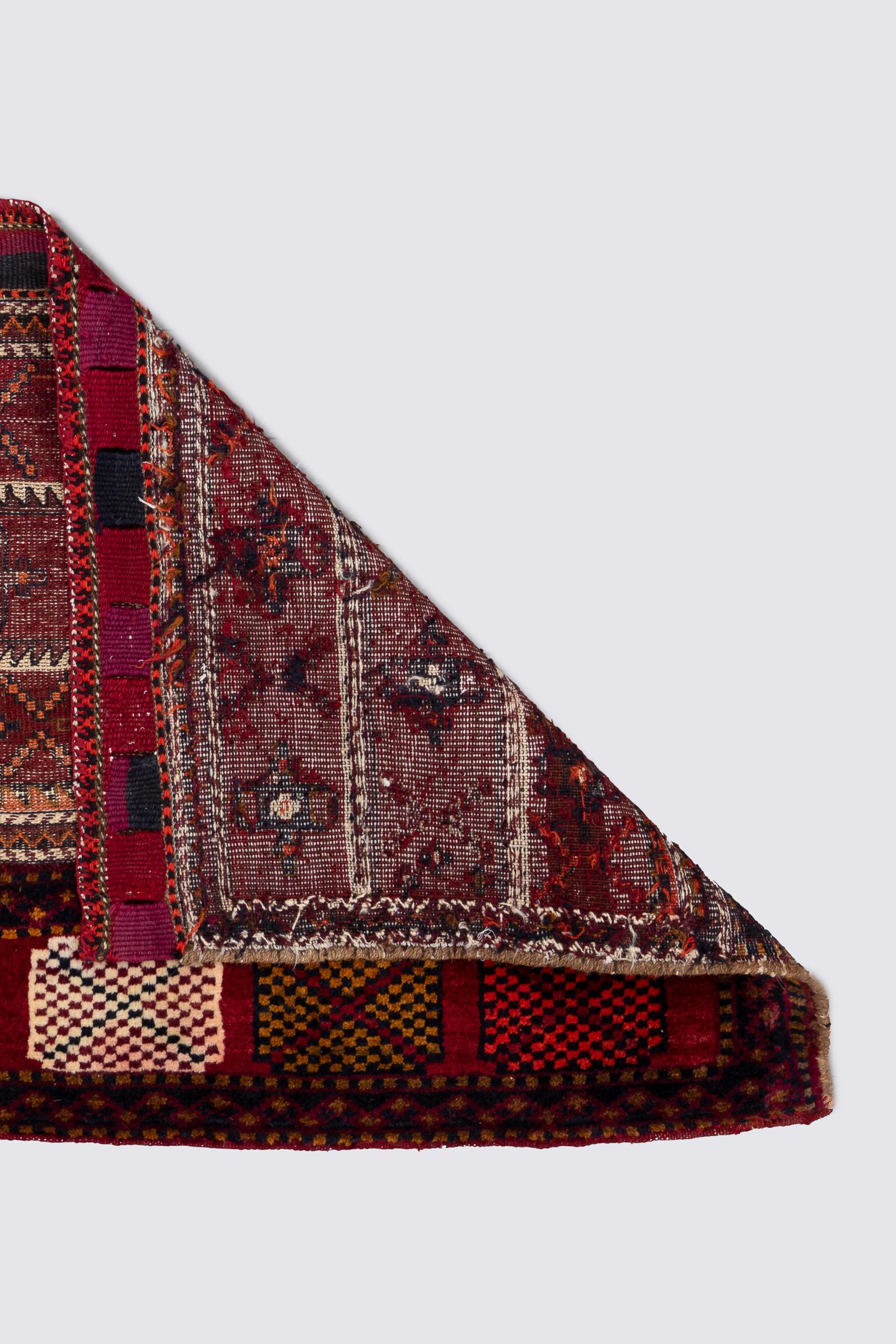 Vintage Bakhtiari Persian Tacheh Face