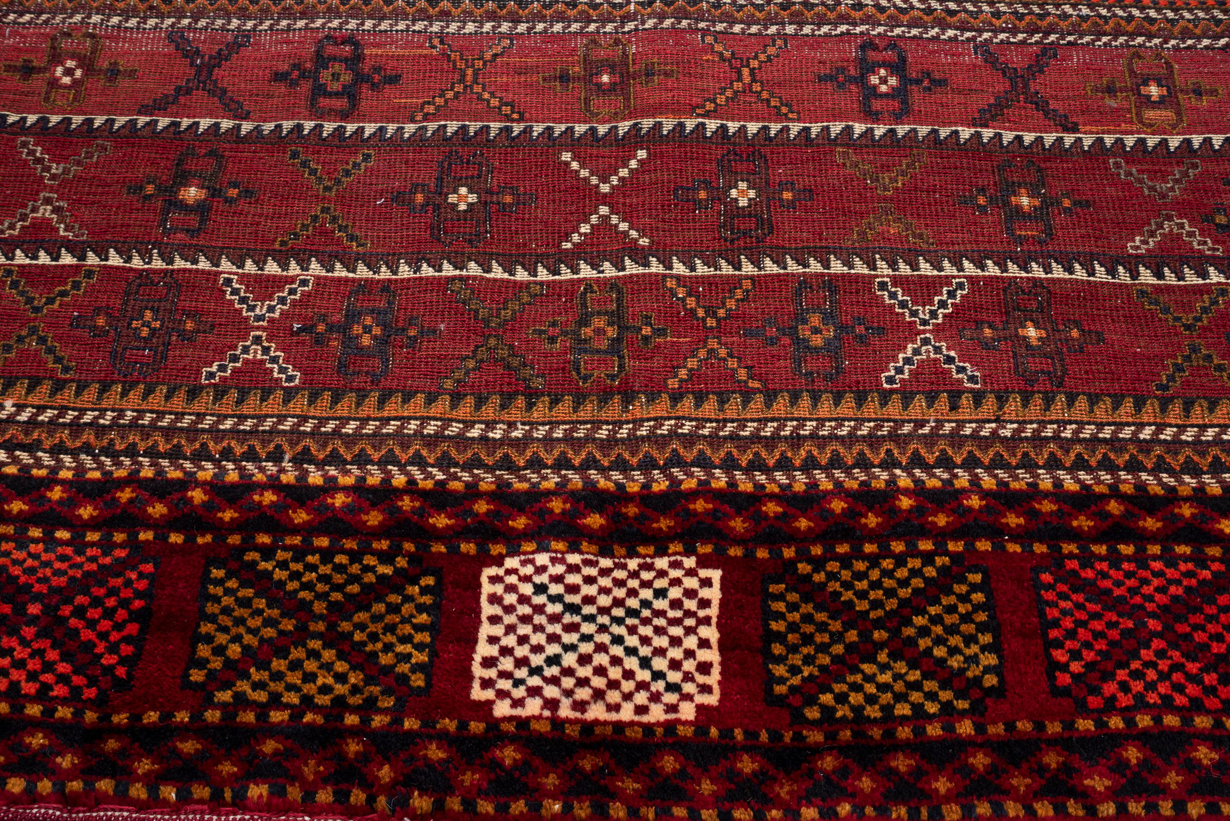 Vintage Bakhtiari Persian Tacheh Face 2