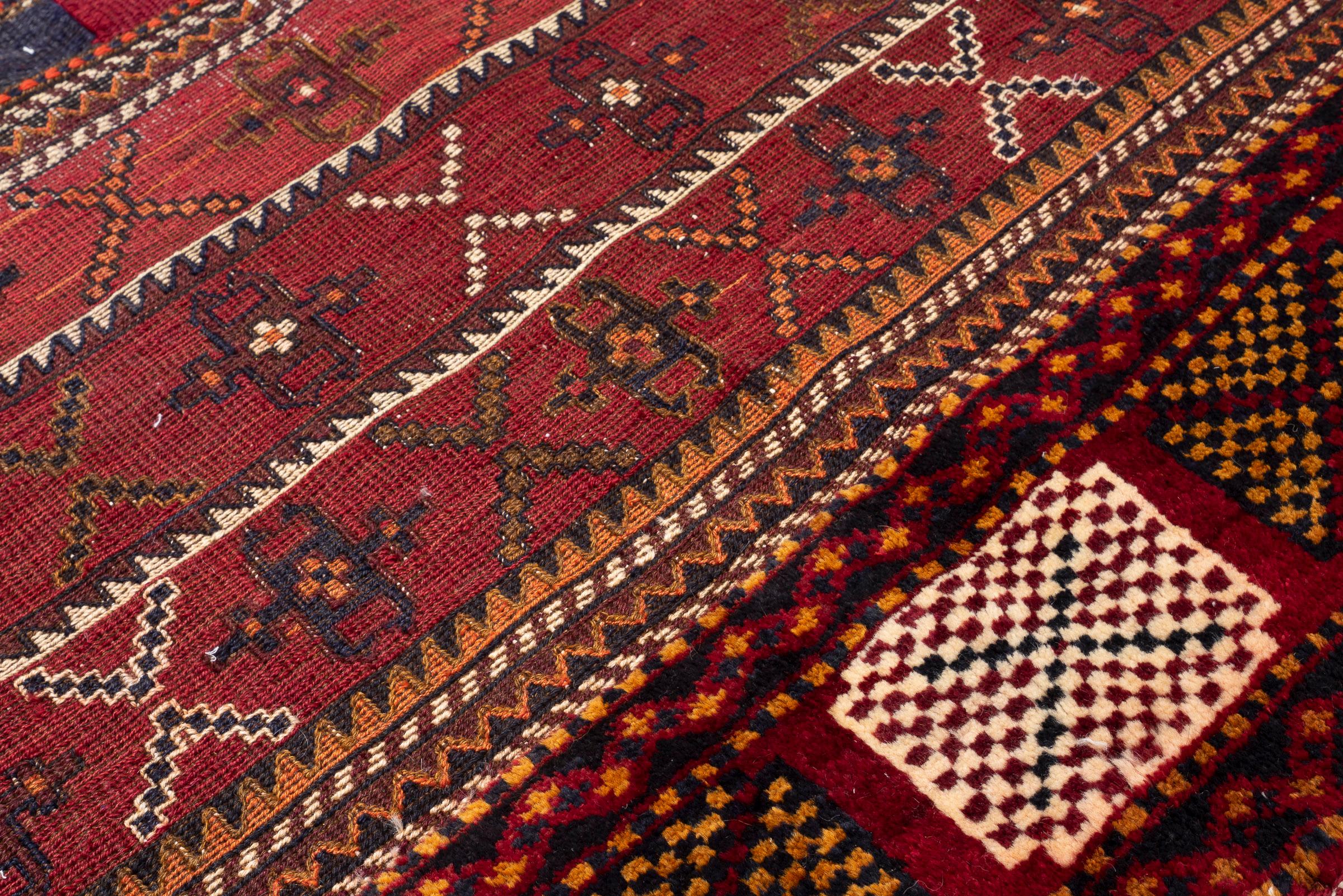 Vintage Bakhtiari Persian Tacheh Face 2