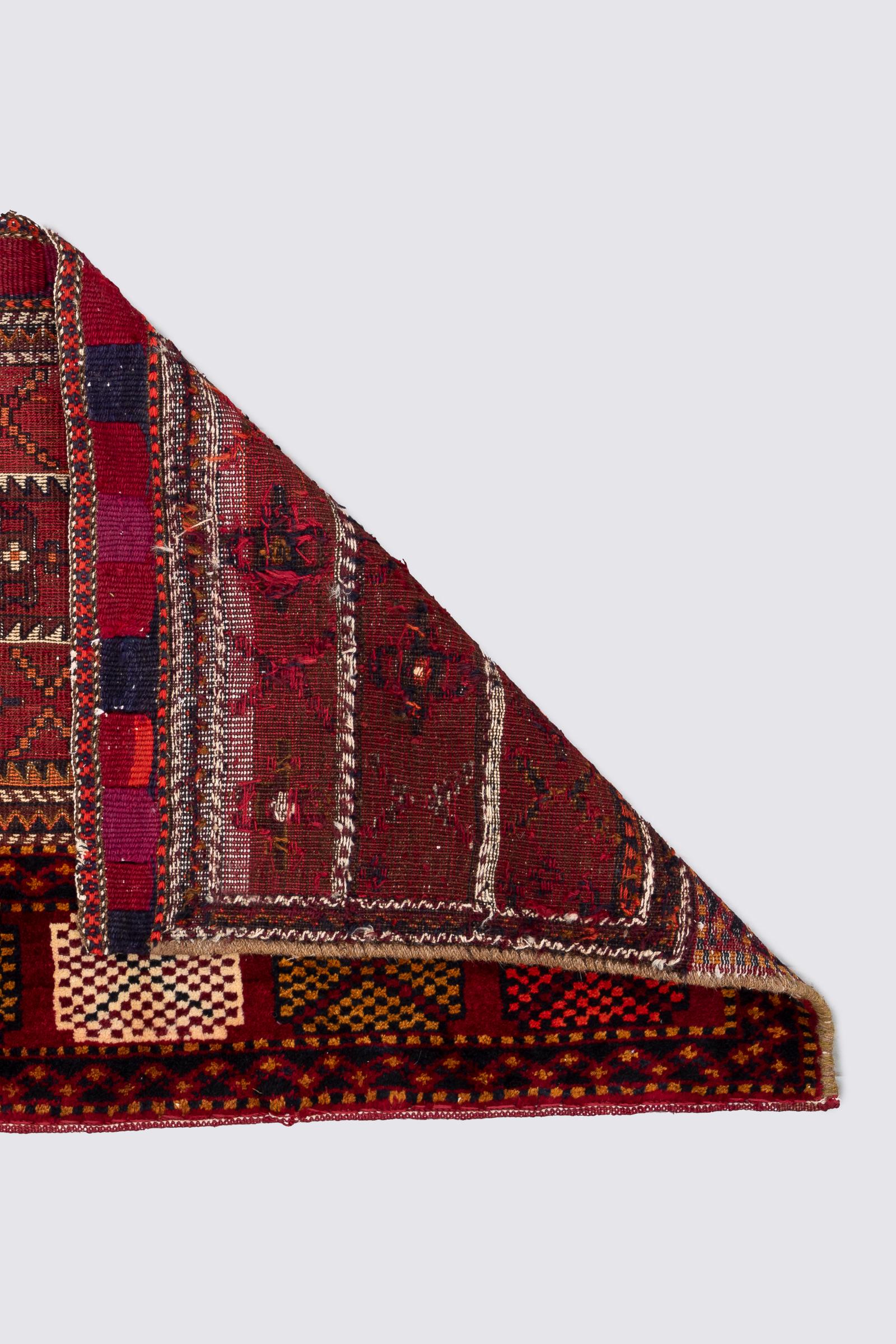 Vintage Bakhtiari Persian Tacheh Face 2