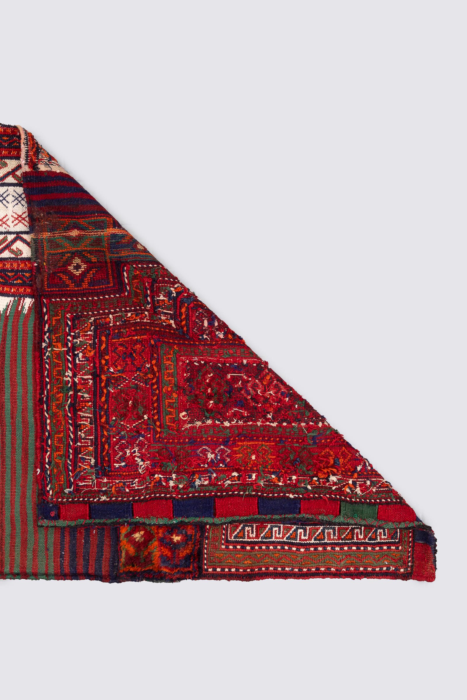 Vintage Bakhtiari Persian Tacheh Face