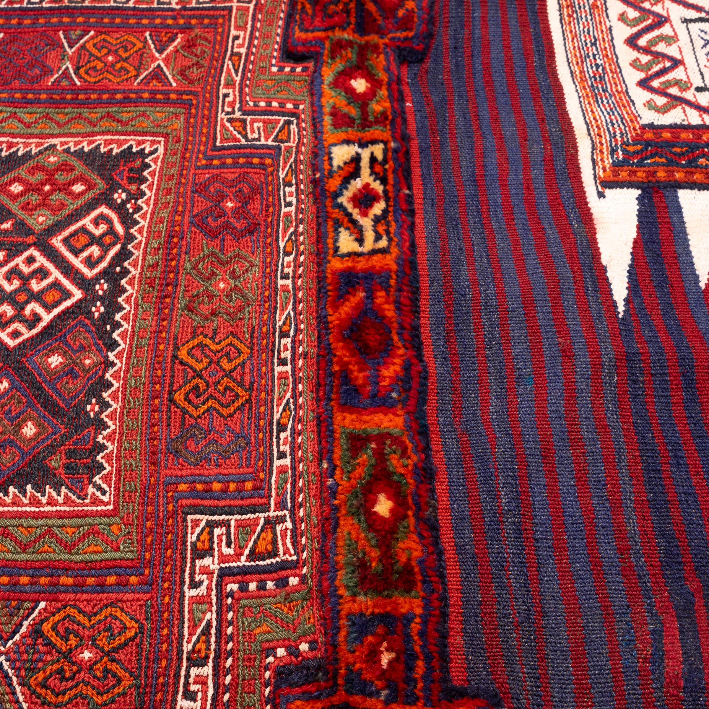 Vintage Bakhtiari Persian Tacheh Face