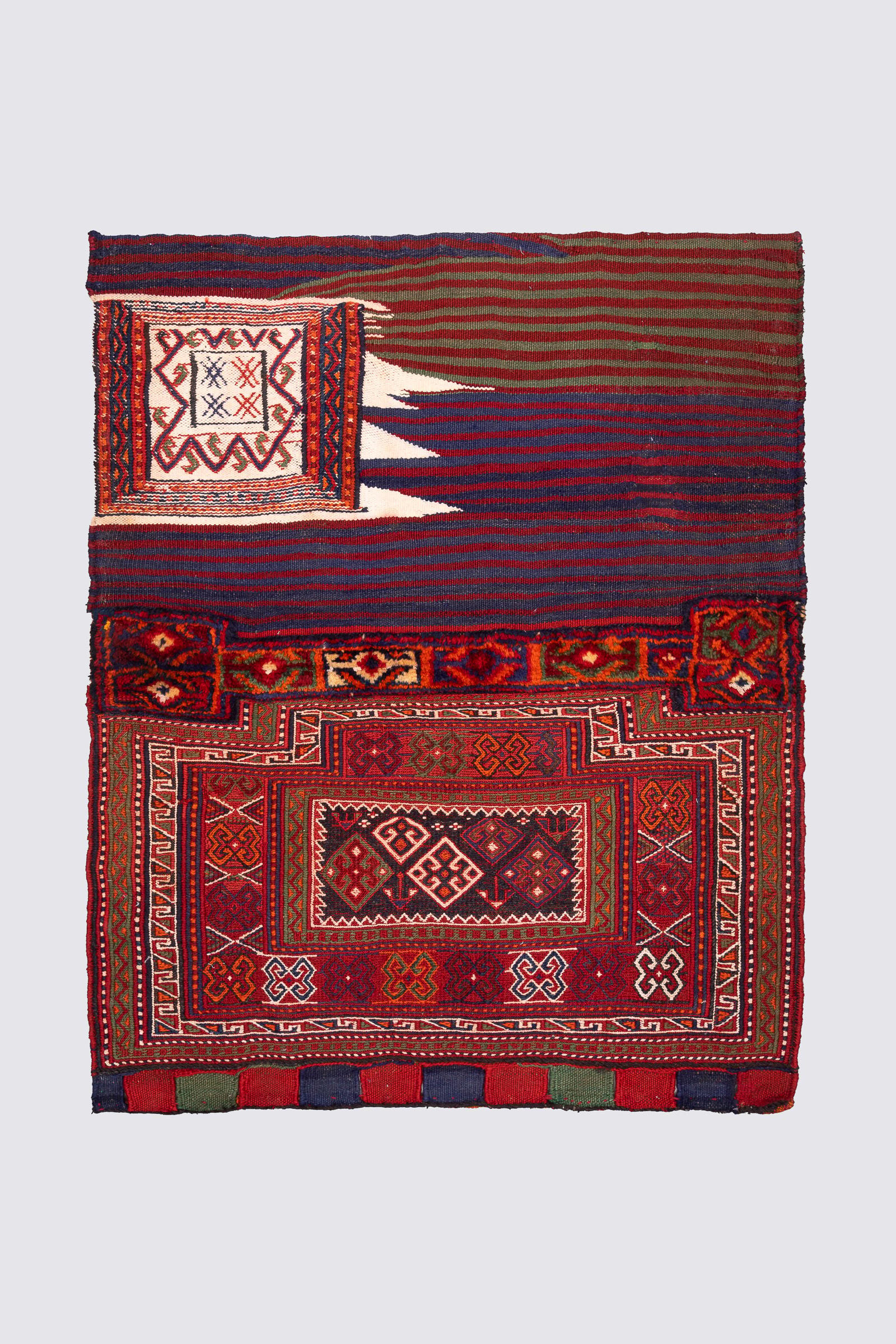 Semi Antique Bakhtiari Tacheh Face 1.3SQM