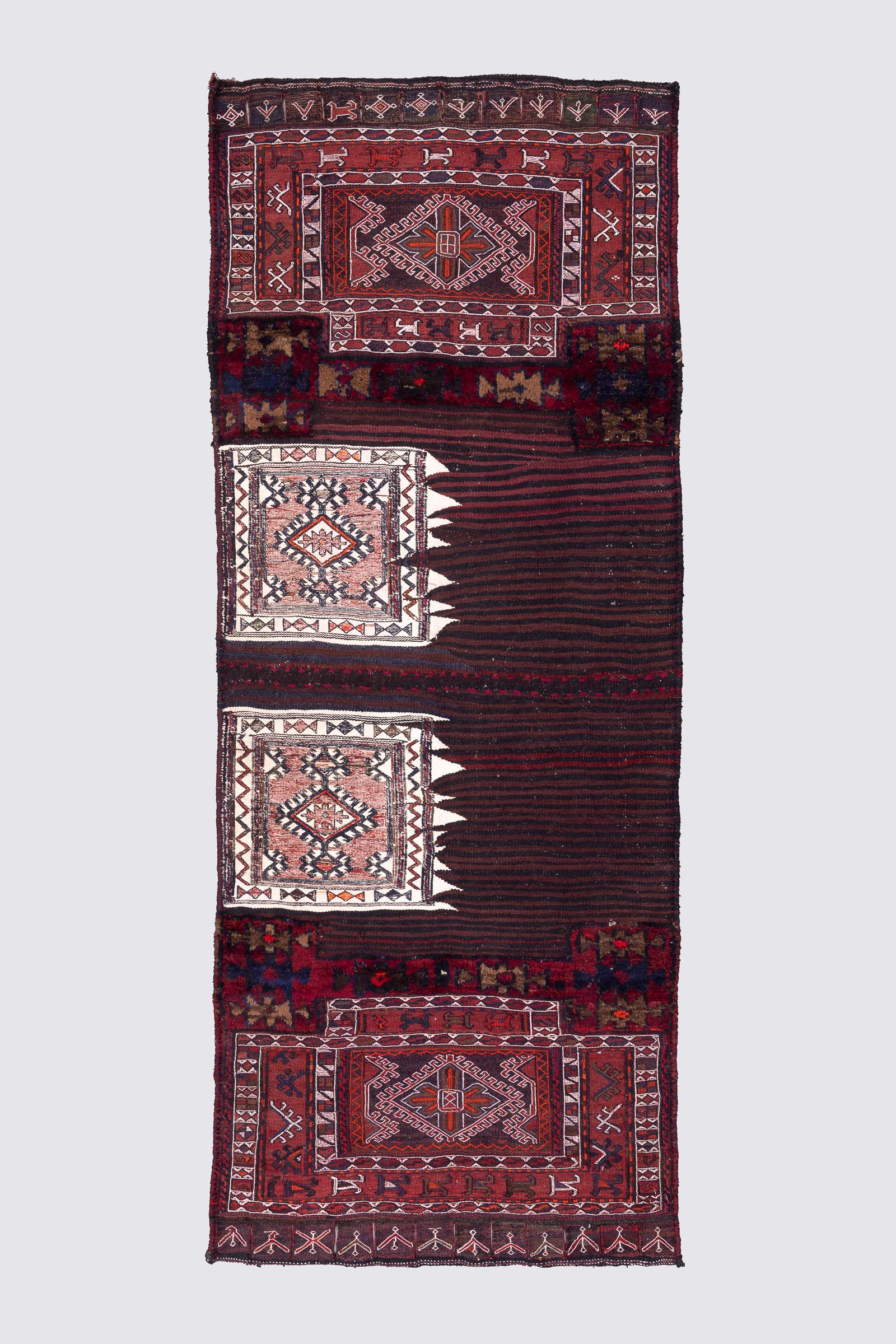 Semi Antique Bakhtiari Double Tacheh 2.8SQM