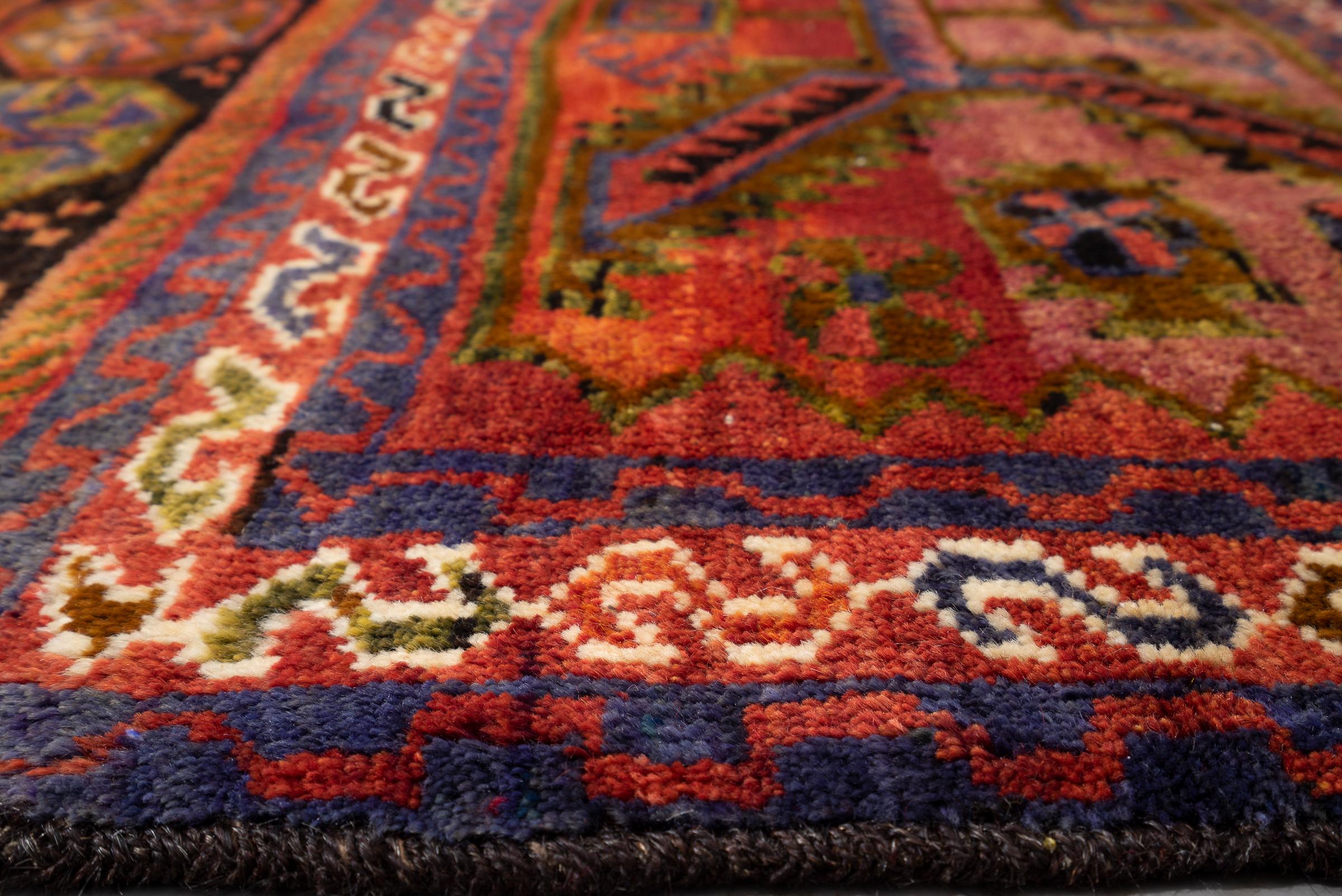 Antique Bakhtiari Persian Tacheh Face