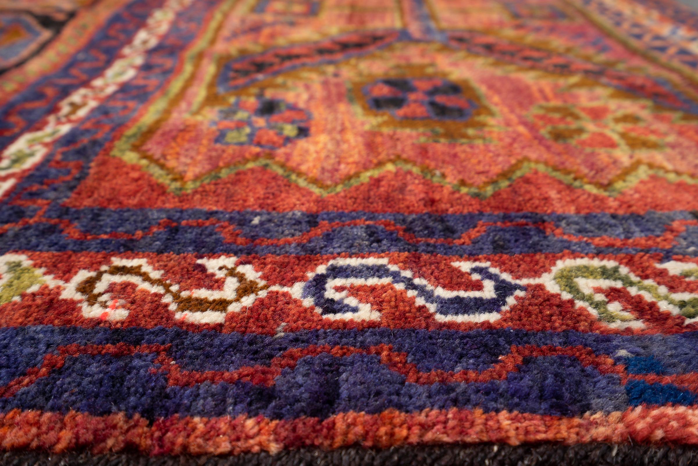 Antique Bakhtiari Persian Tacheh Face