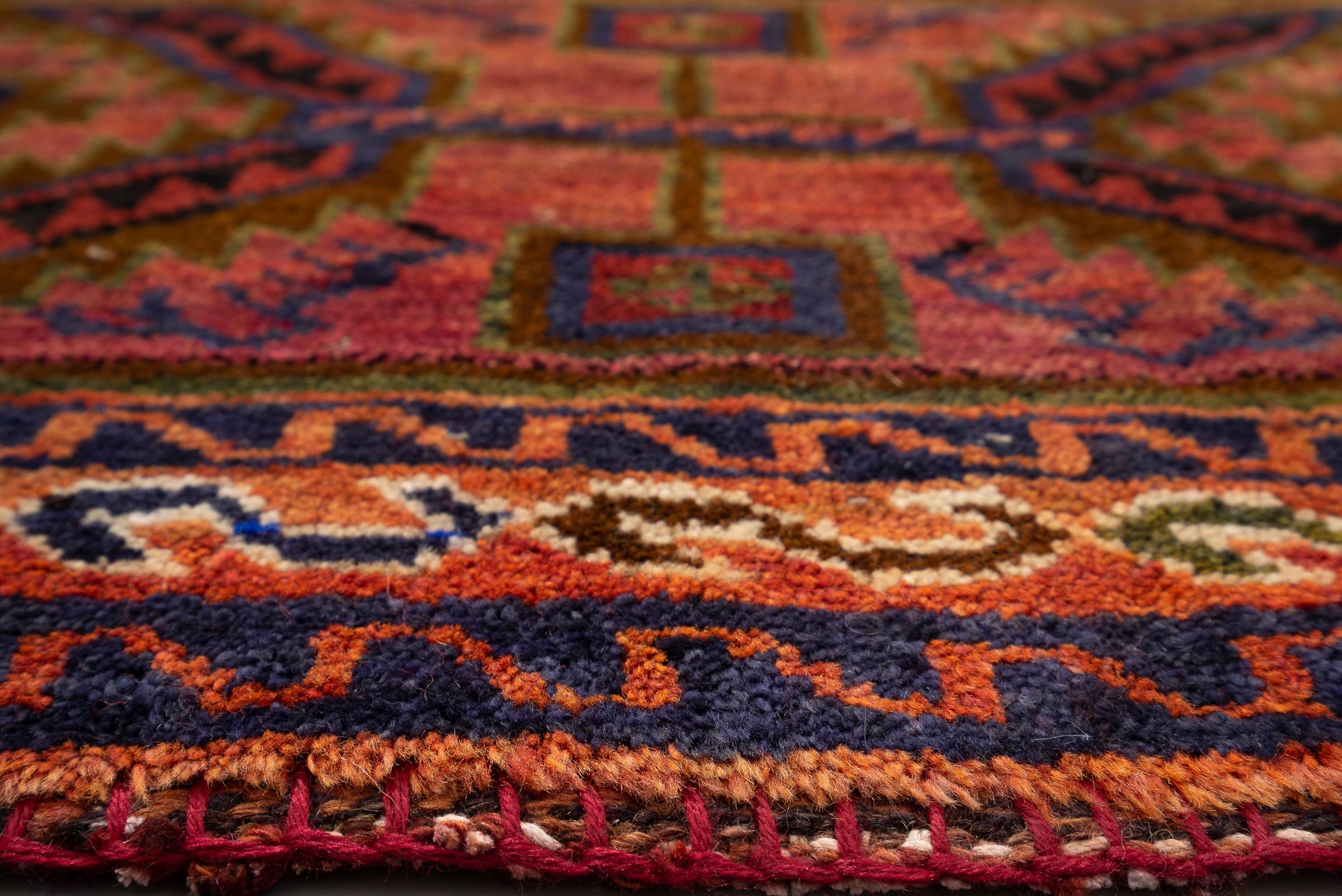 Antique Bakhtiari Persian Tacheh Face