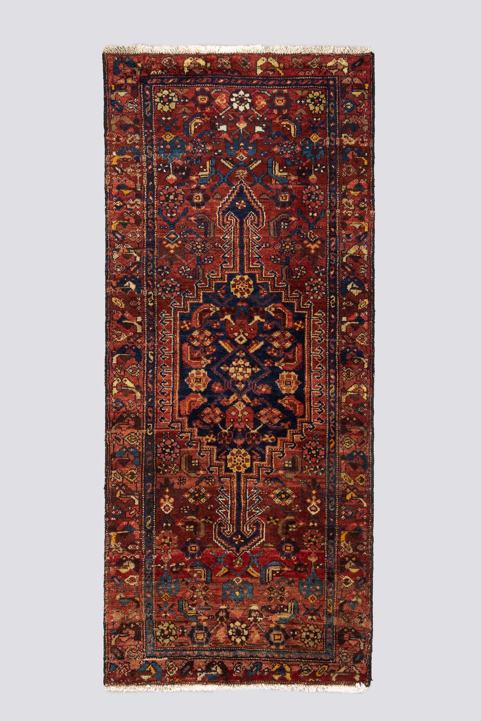 Antique Khamse Zanjan Persian Rug