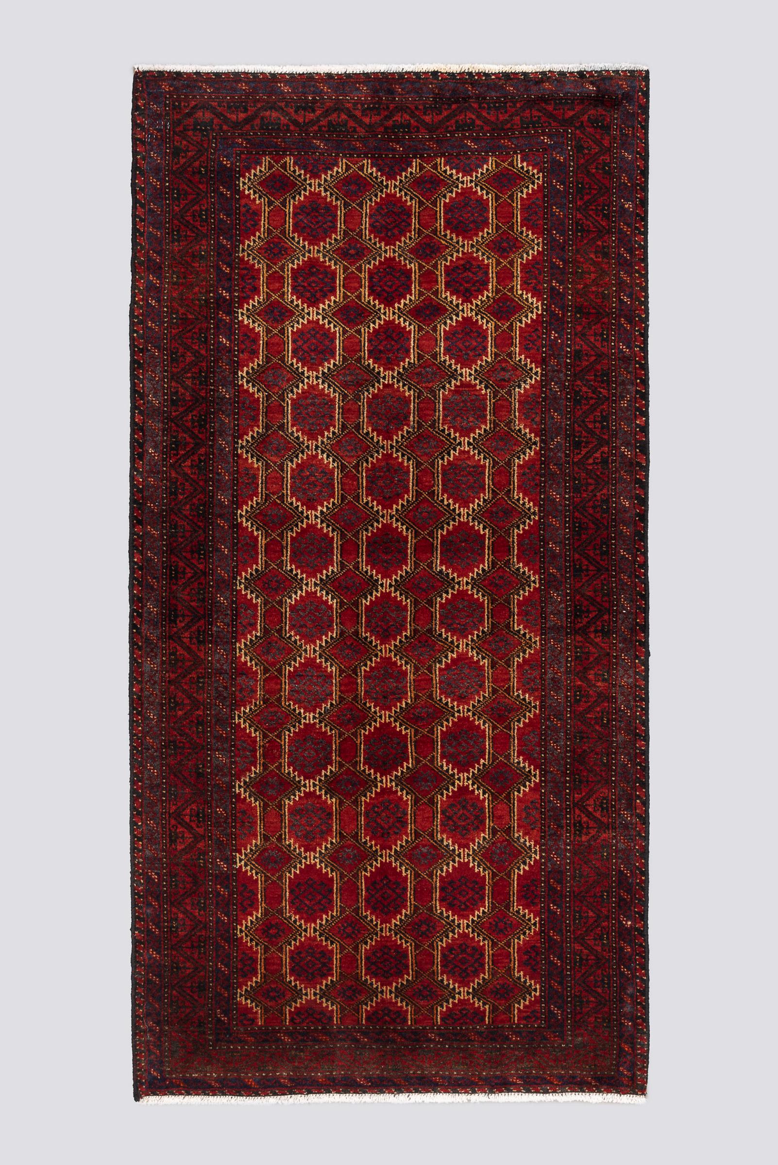 Baluch All over design Persian Rug