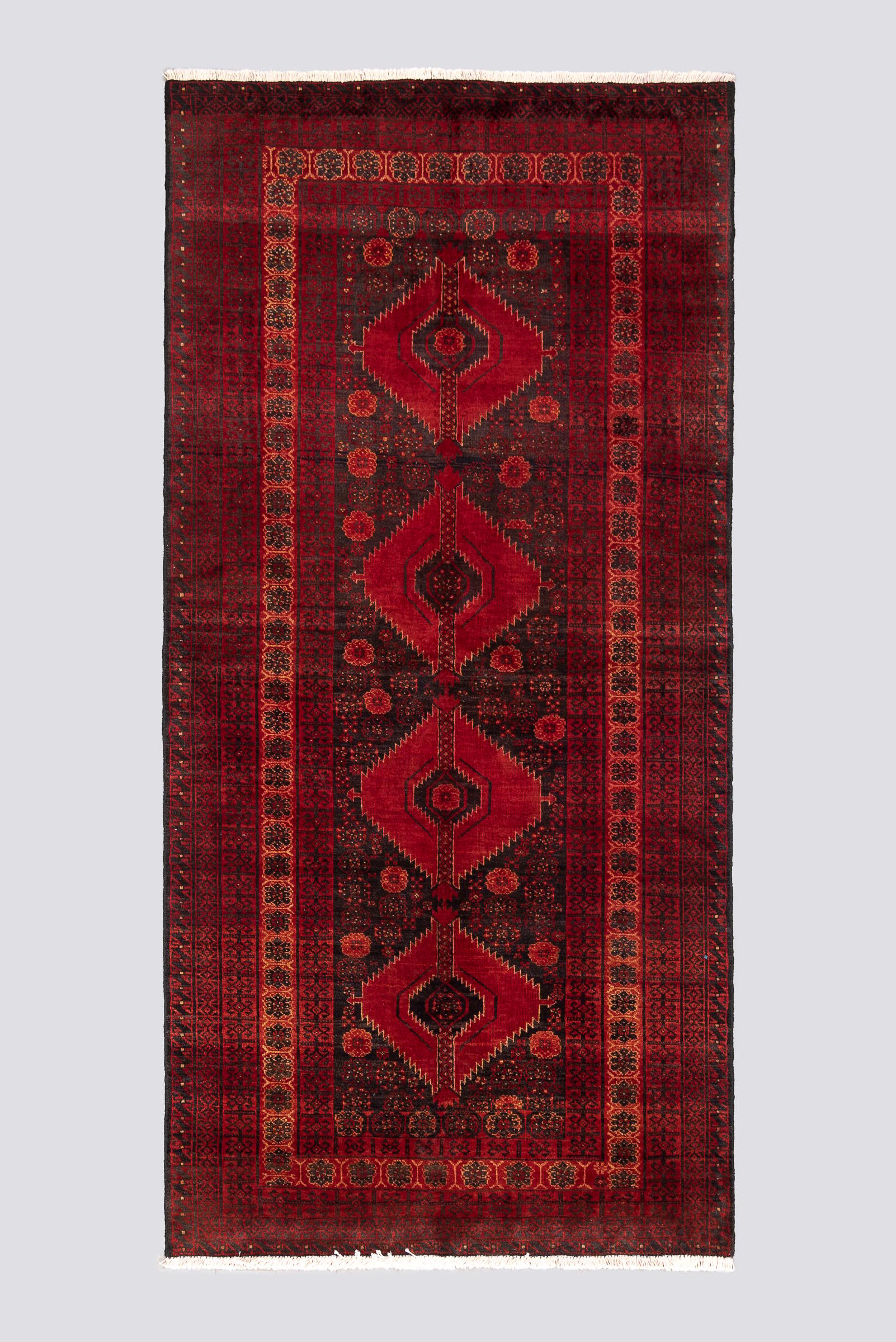 Baluch Triple Toranj Persian Rug