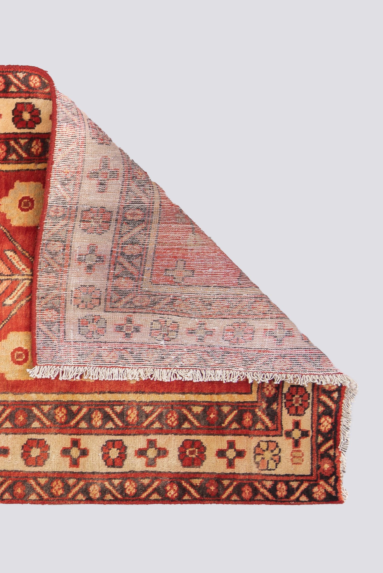 Miane (Dated 1948) Vases Persian Runner Rug