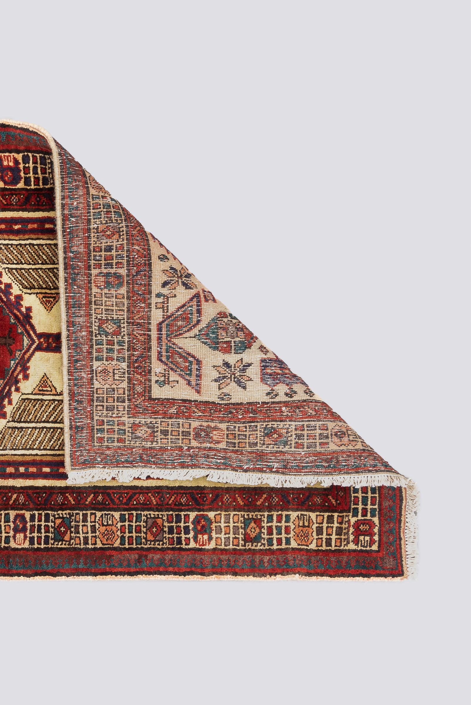 Sarab Qalami Persian Runner Rug