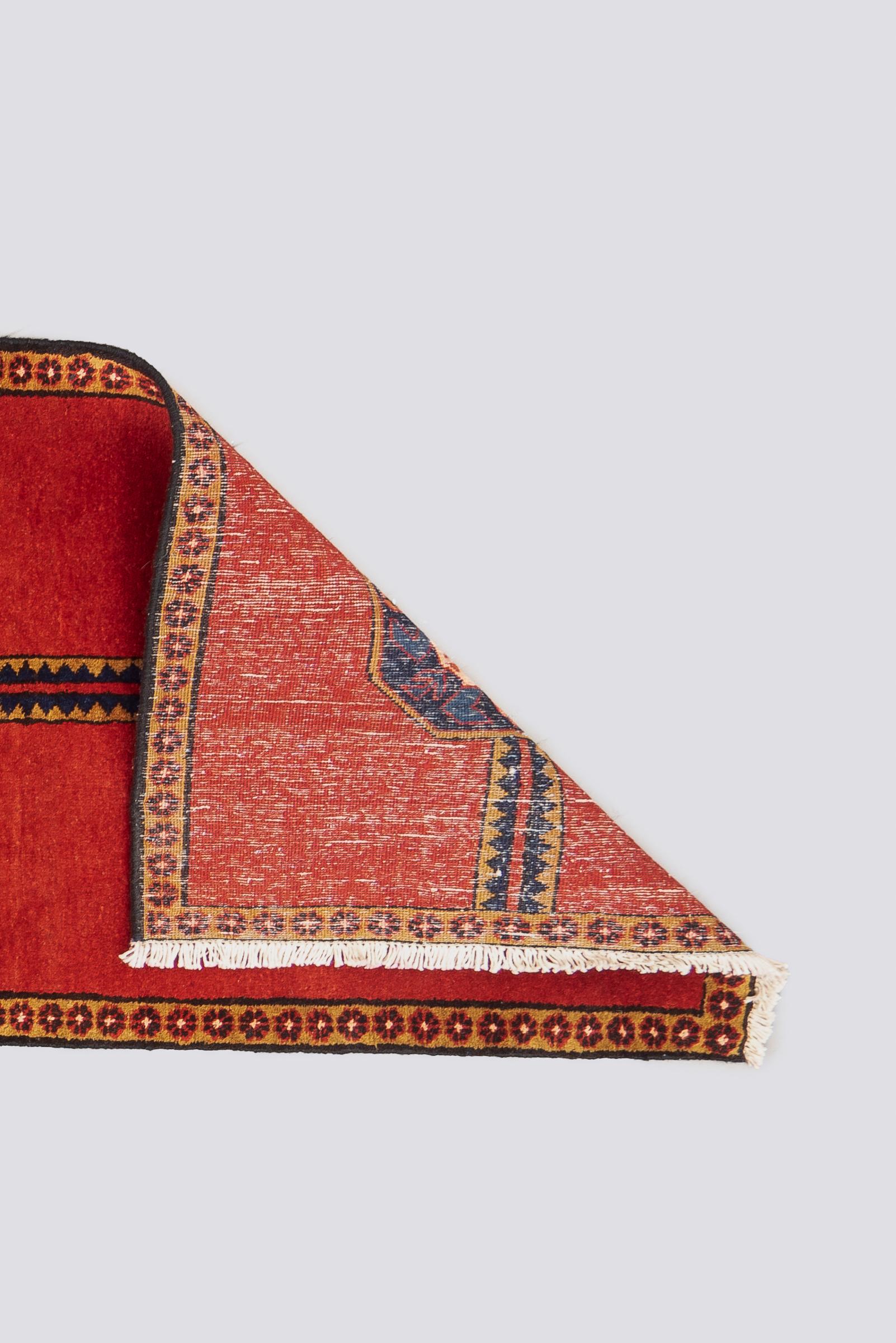 Vintage Miane Five Toranj Persian Runner Rug