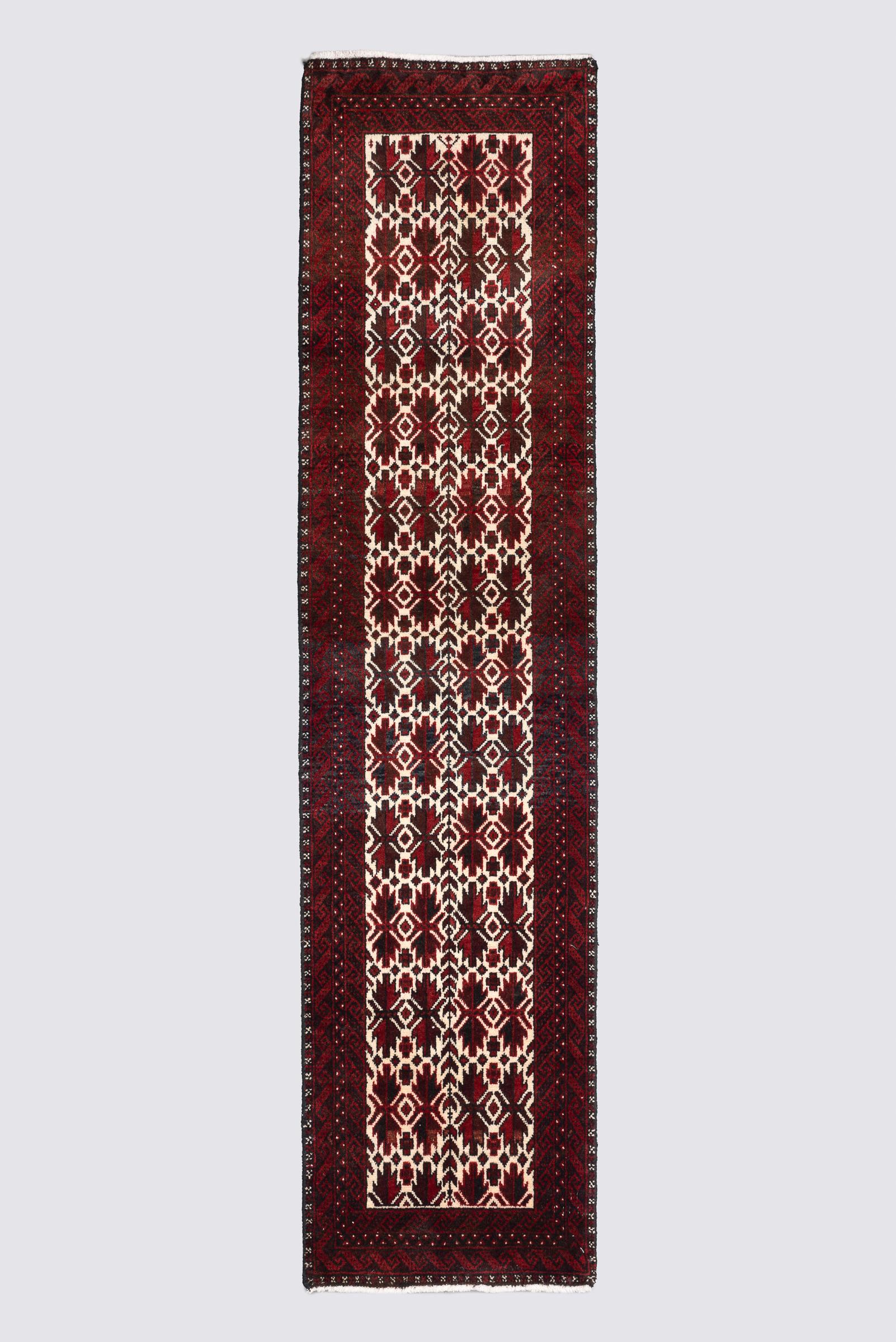 Vintage Baluch All Over Carpet Runner 1SQM