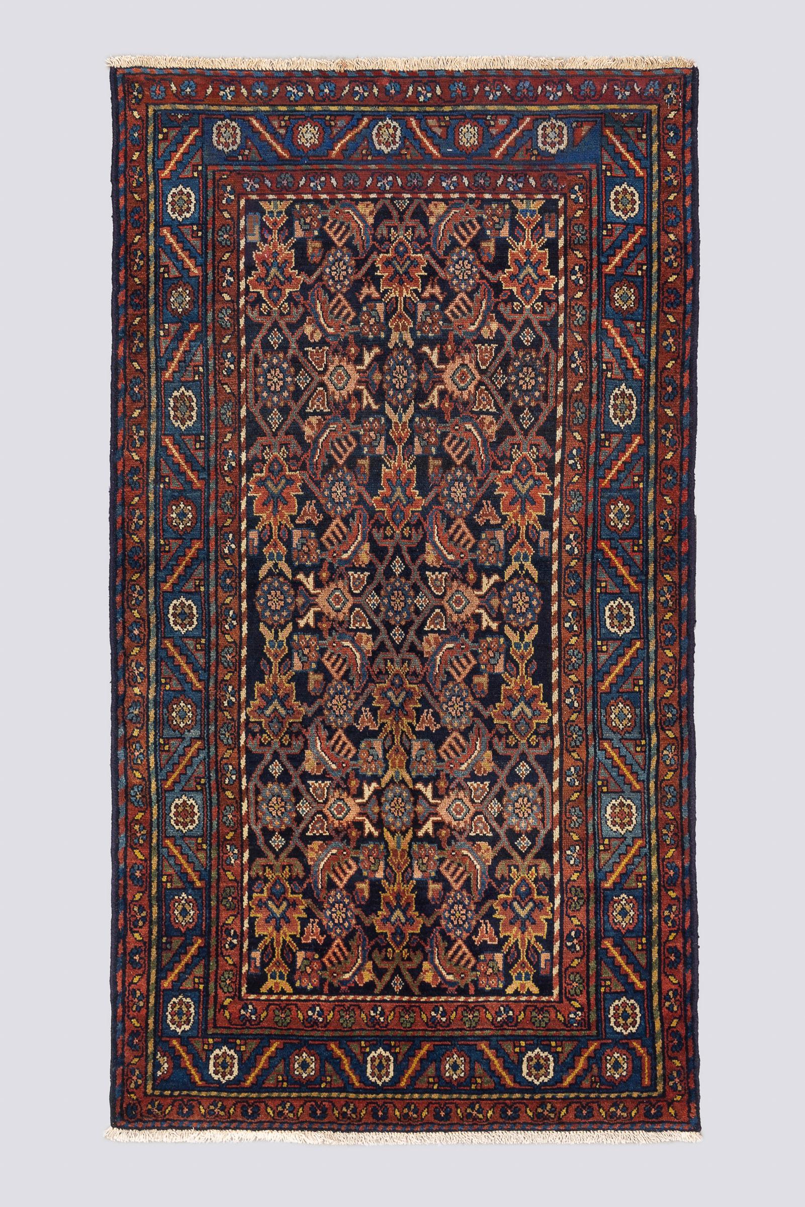 Antique Unfinished Malayer Carpet