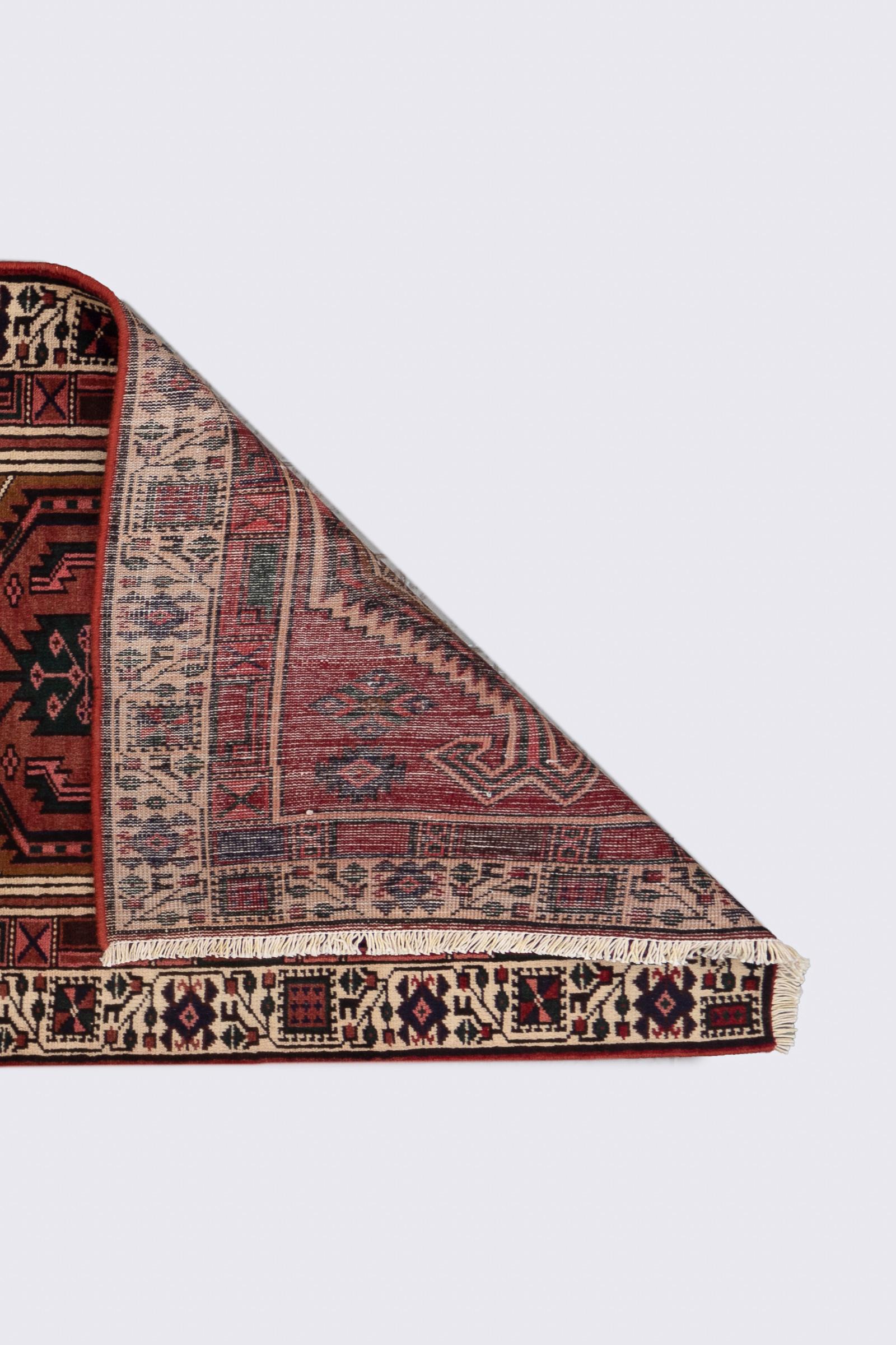 Sarab Qalami Persian Runner Rug