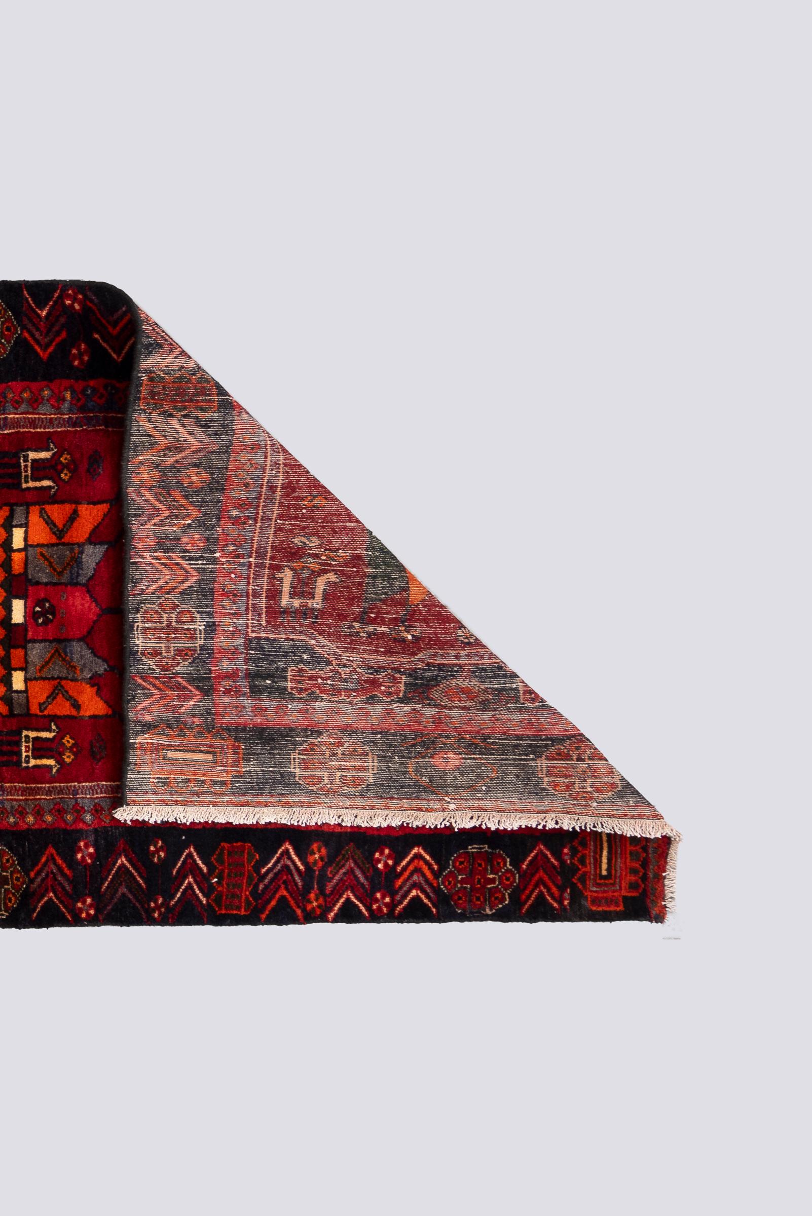Miane Crowns Persian Runner Rug