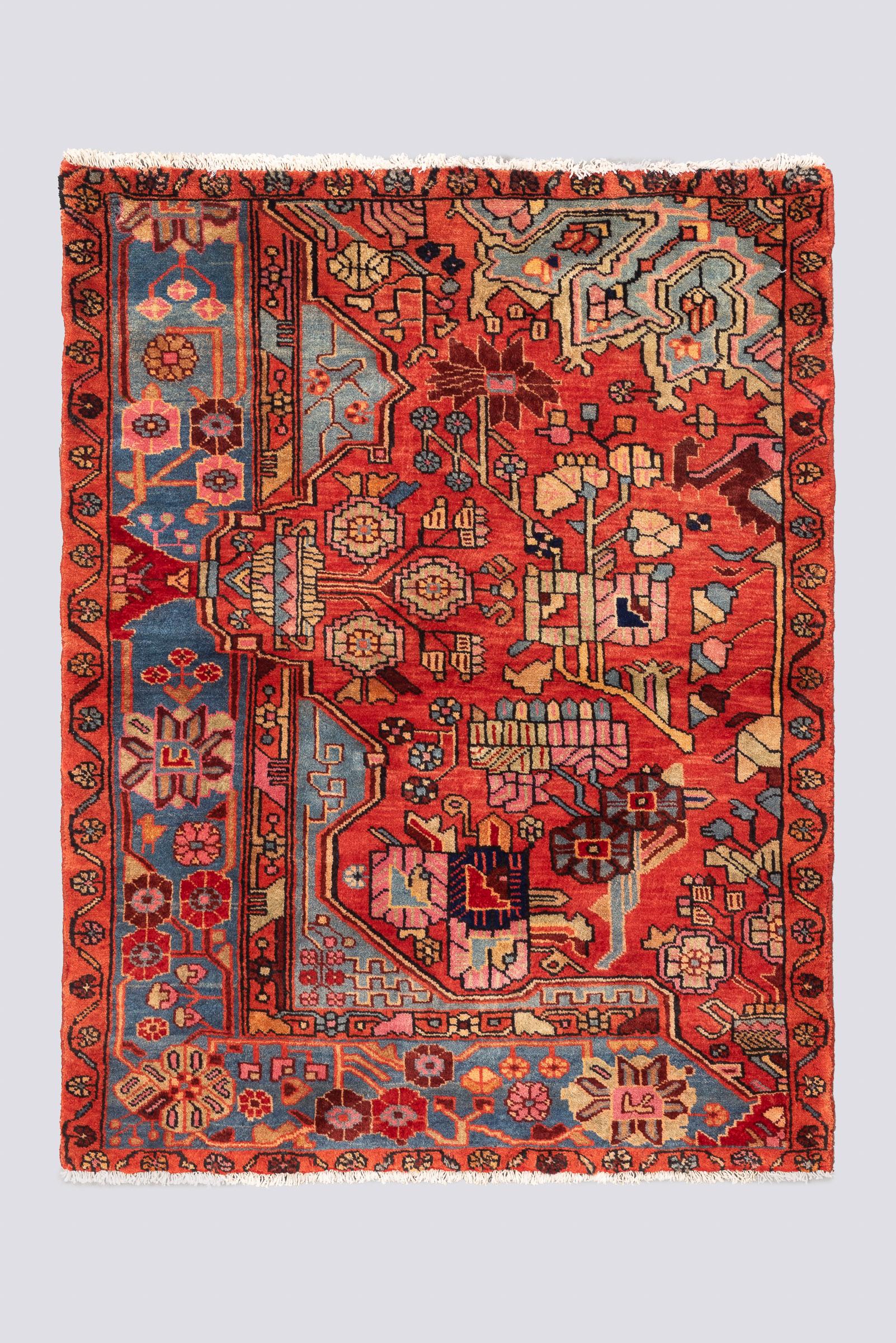 Semi Antique Nahavand Vaagire(Plan) Carpet 1.2SQM