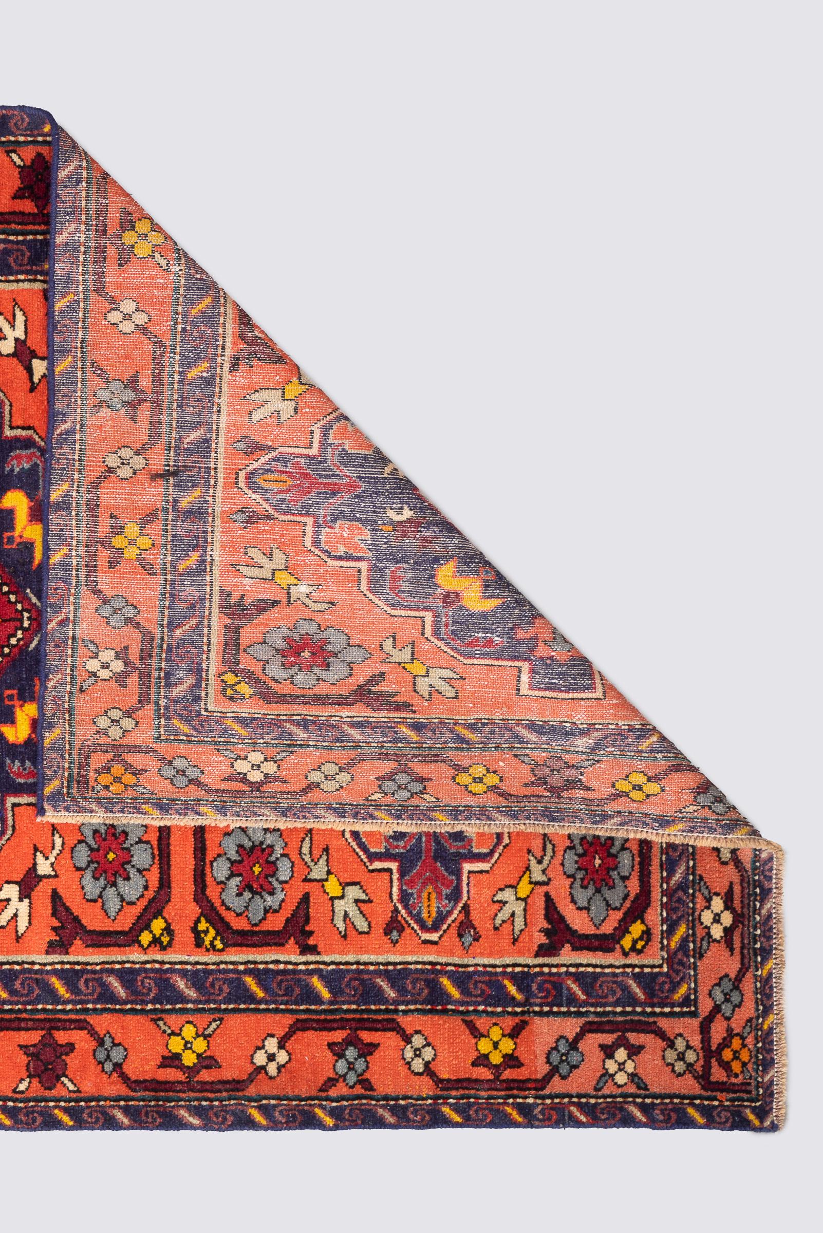 Azarbaijan Caucasian Kazak Triple Toranj
