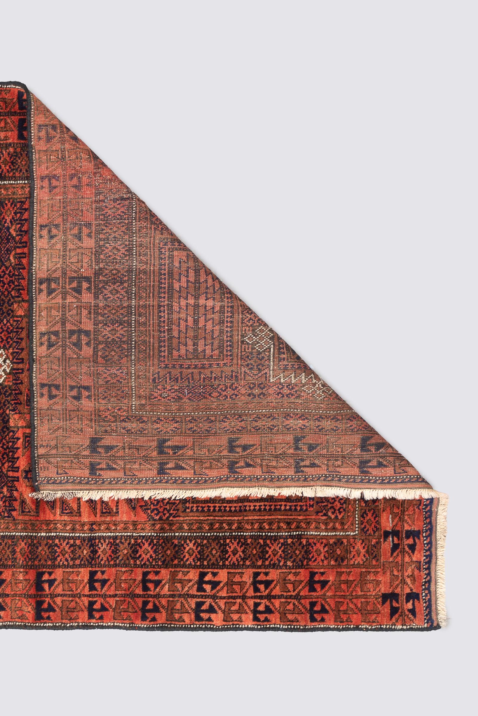 Antique DavoodKhani Baluch Persian Rug