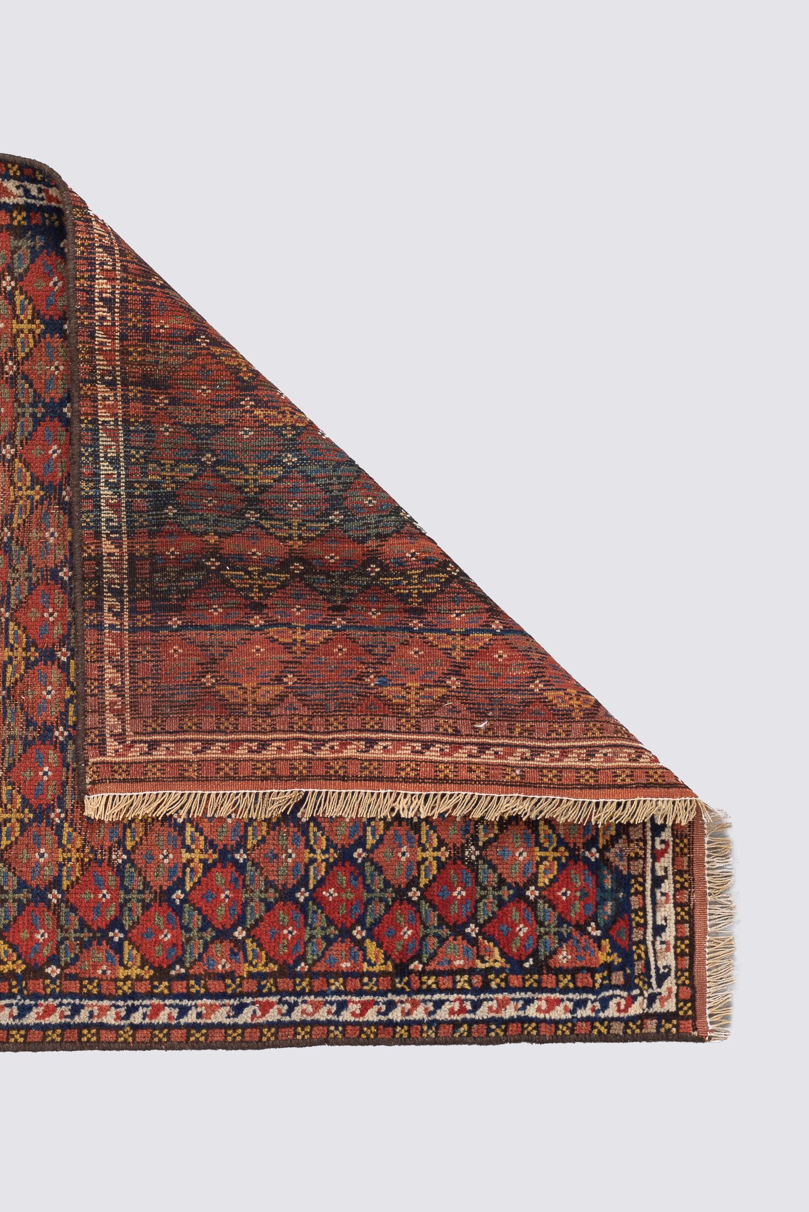 Antique Mahal Allover flower Persian Rug