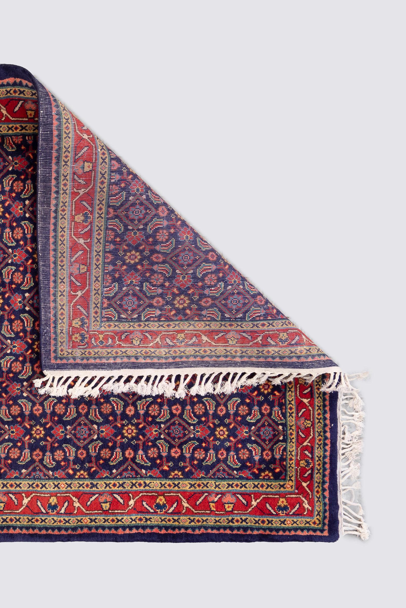 Fine Sarouk Mahi Persian Runner Rug