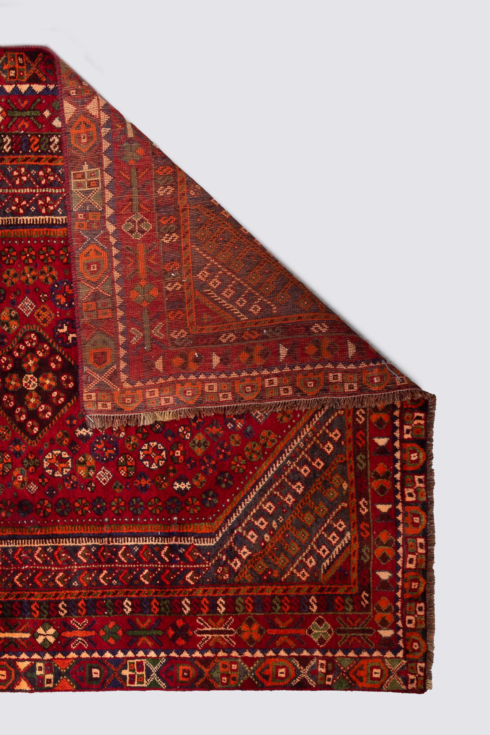Antique Qashqai Persian Rug