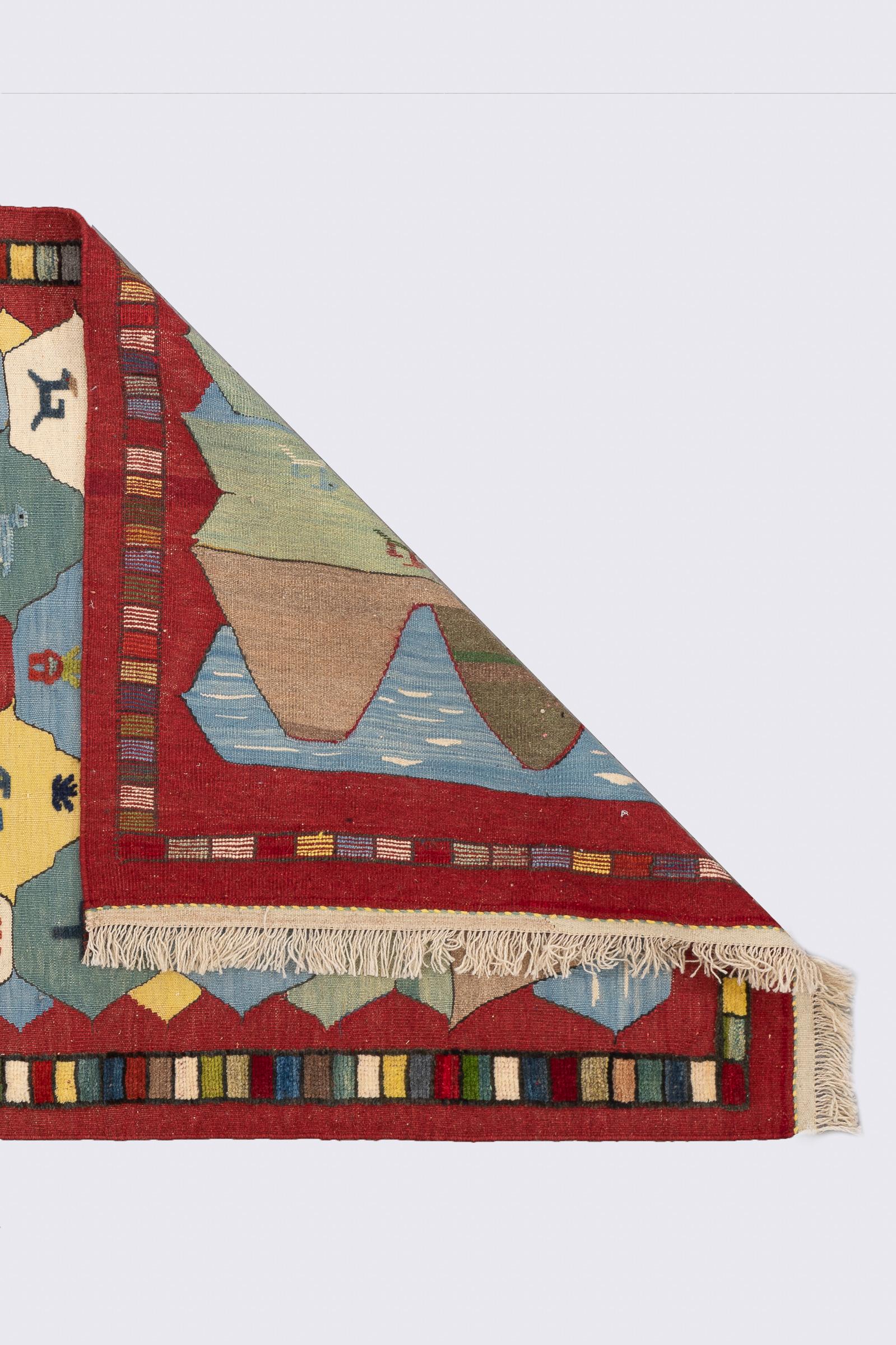 Qashqai Landscape Gabbeh/Kilim
