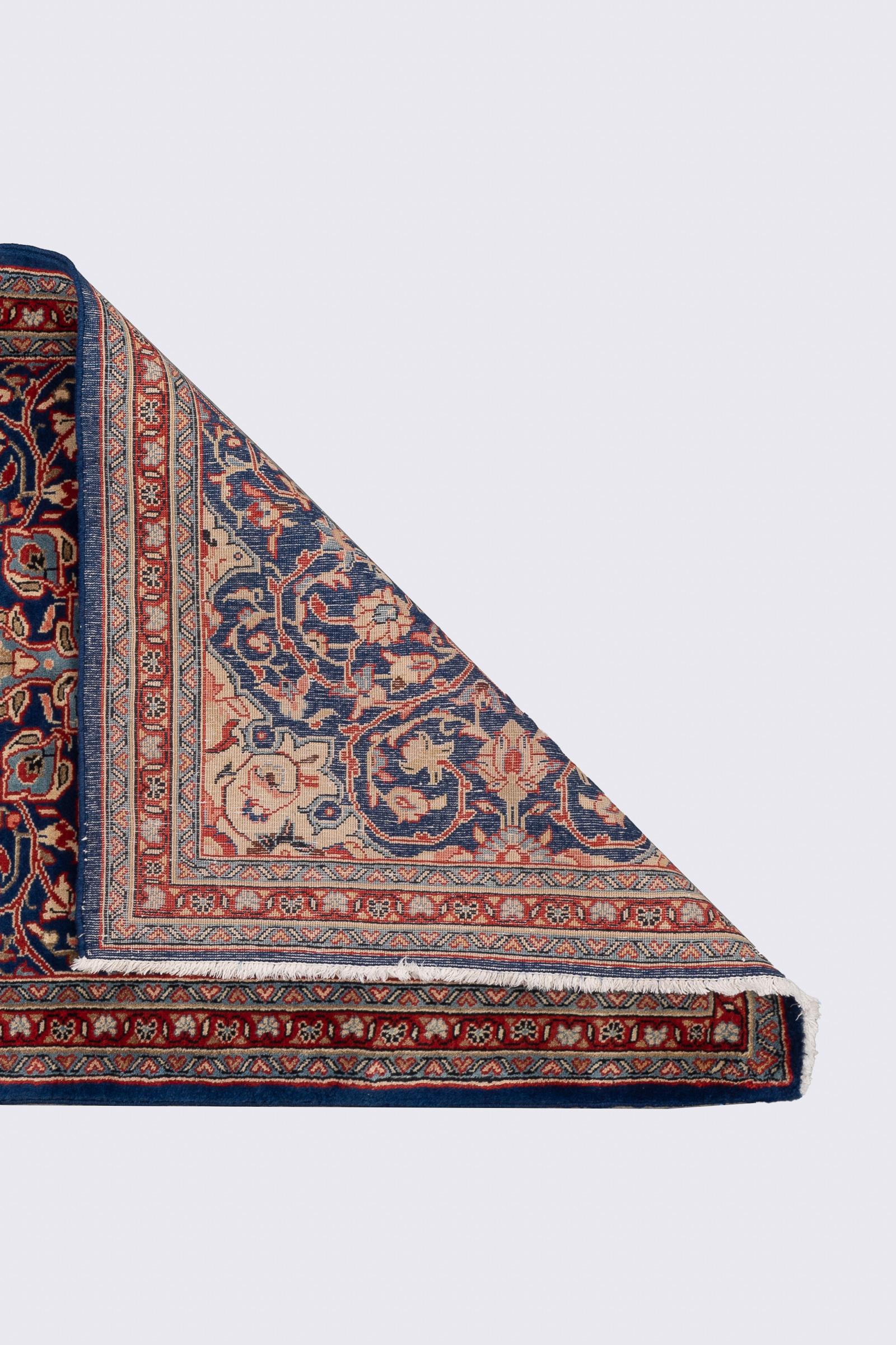 Vintage Sarouk Cross Persian Rug