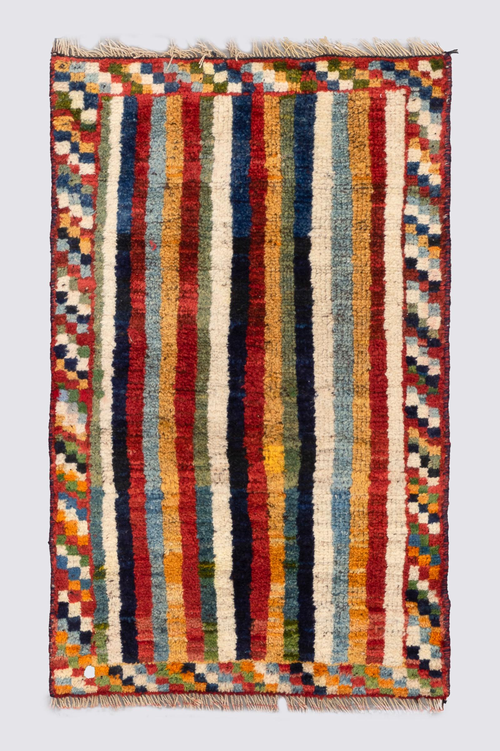 Antique Lori  Vertical Stripes Gabbeh