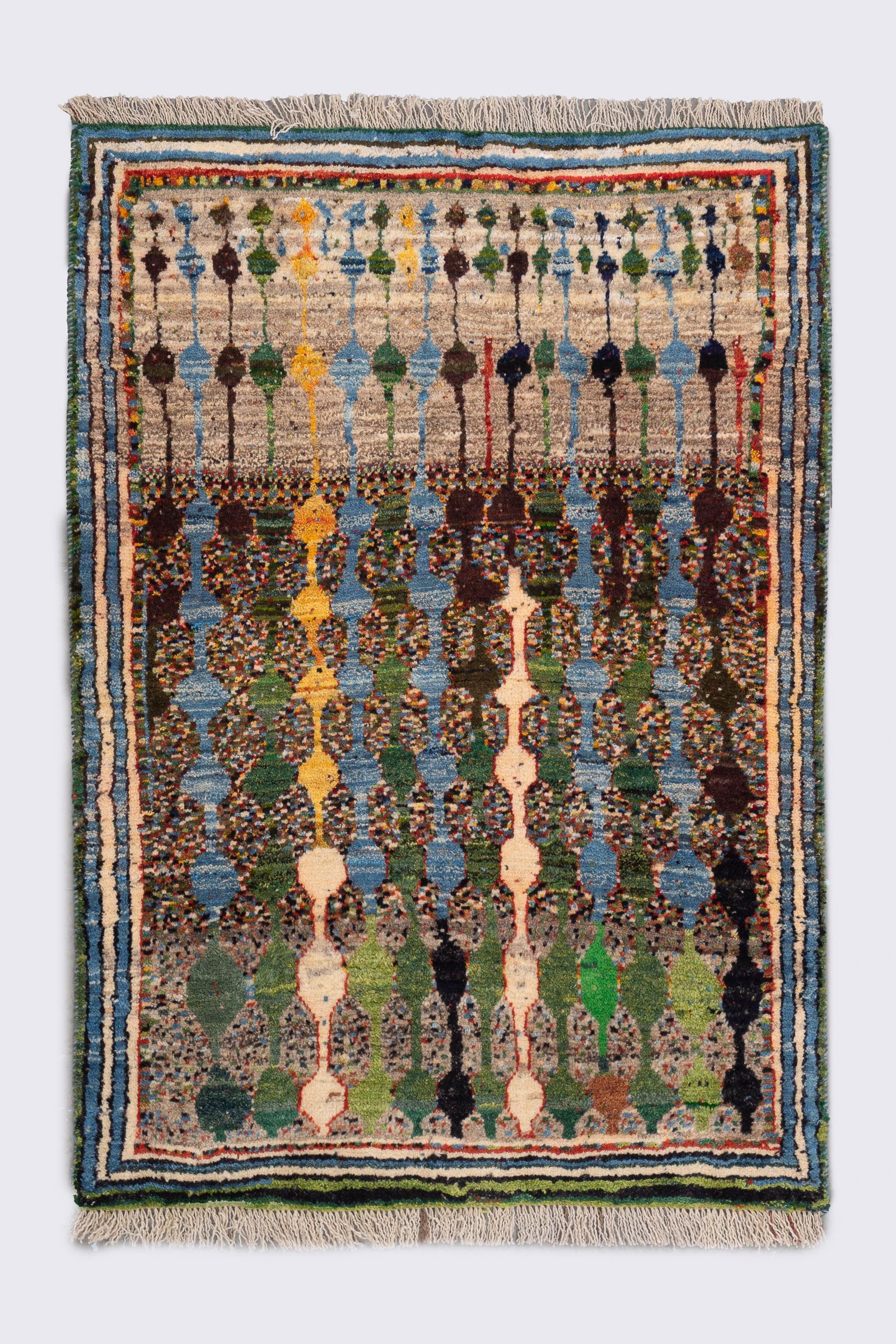 Vintage Qashqai Field Gabbeh 1.3SQM