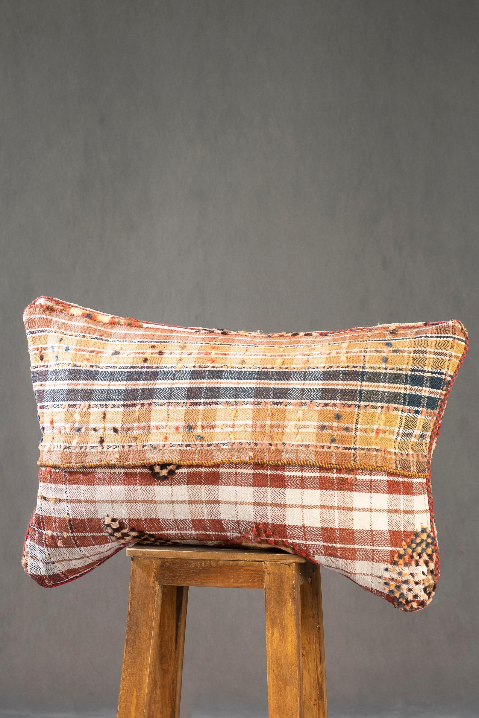 Baluch Carpet Cushion, Made from a Vintage Rug
