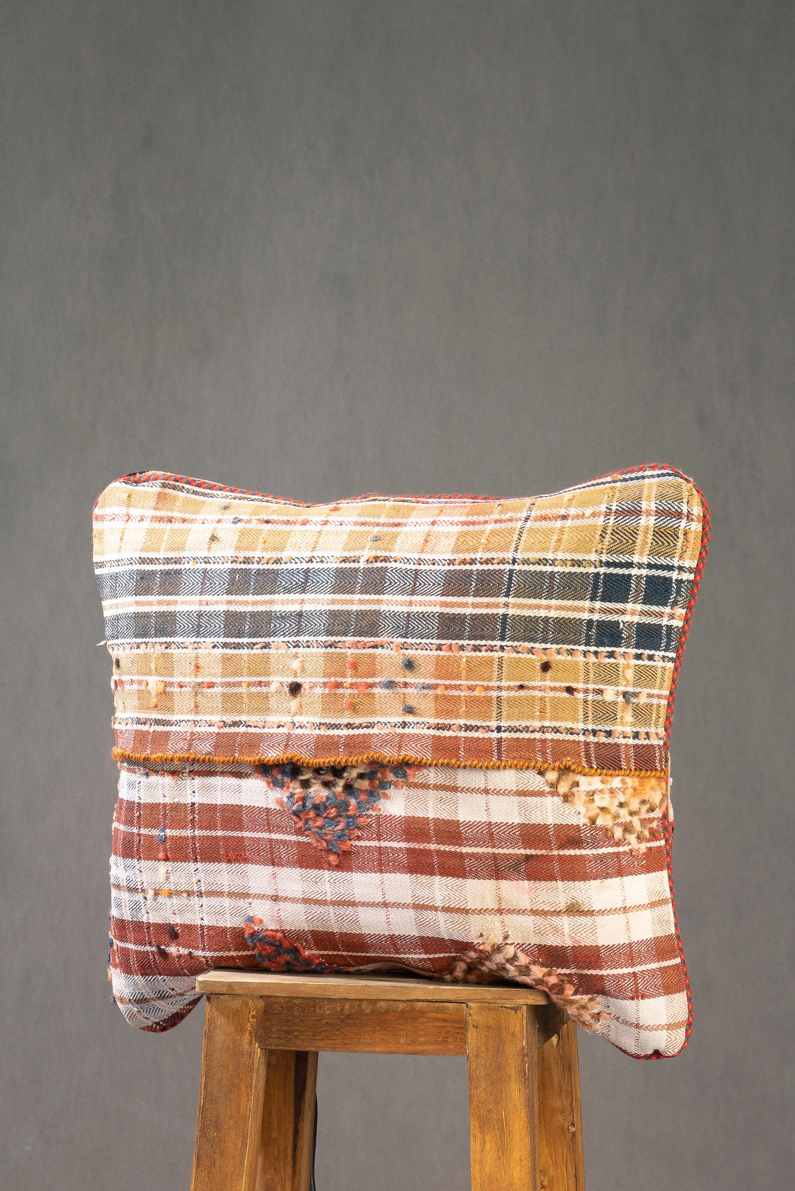Baluch Carpet Cushion, Made from a Vintage Rug