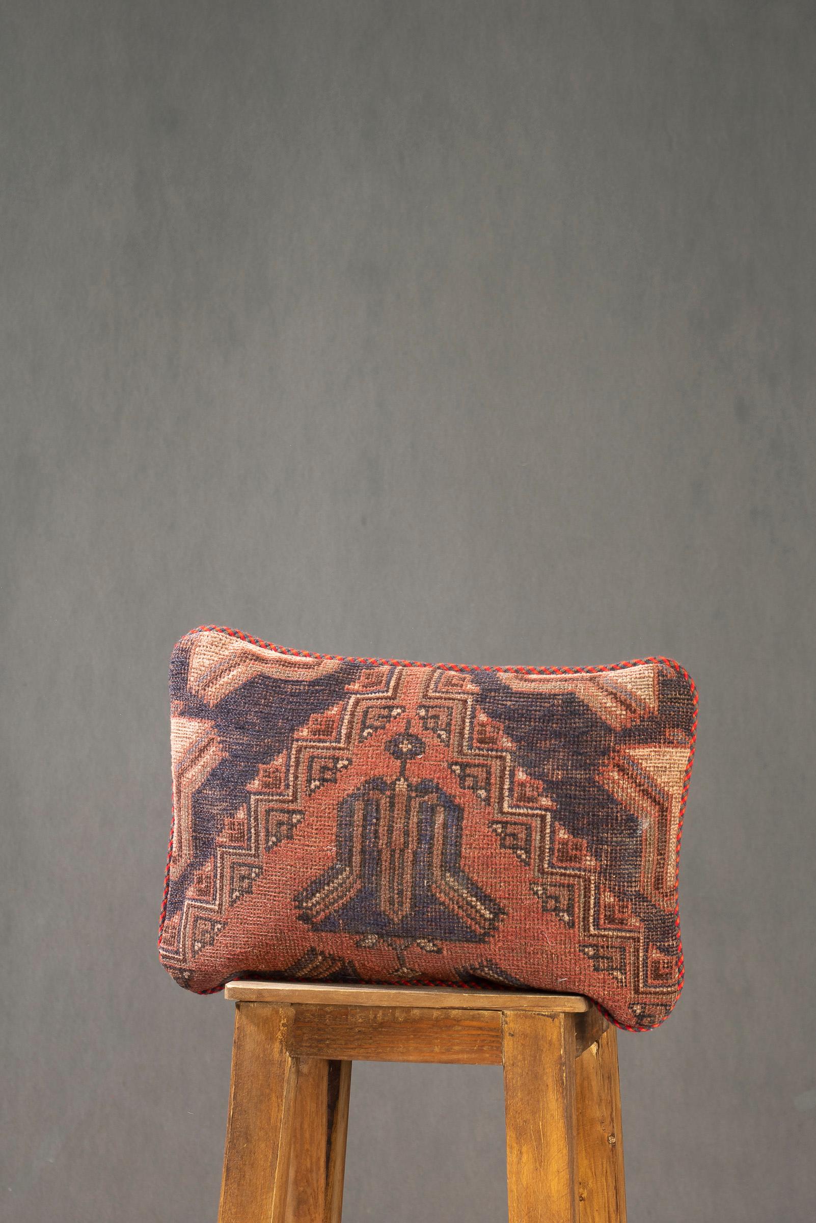 Antique Afshar Babalu Soumak Cushion 40*30cm