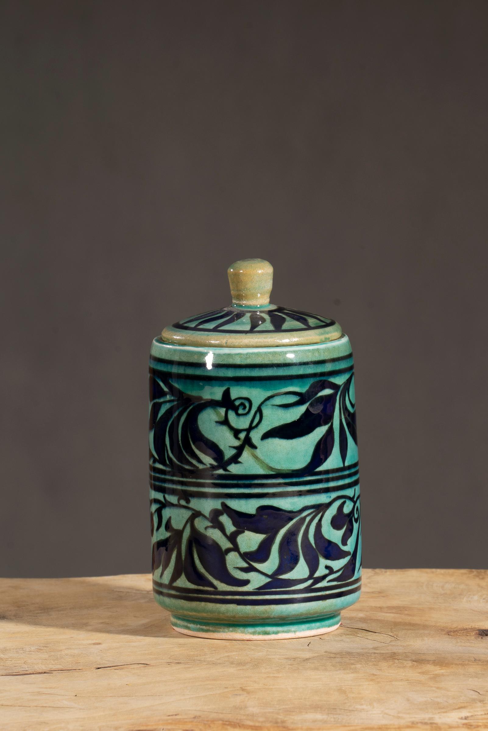 Nishapur Ceramics Tall Chocolate Jar