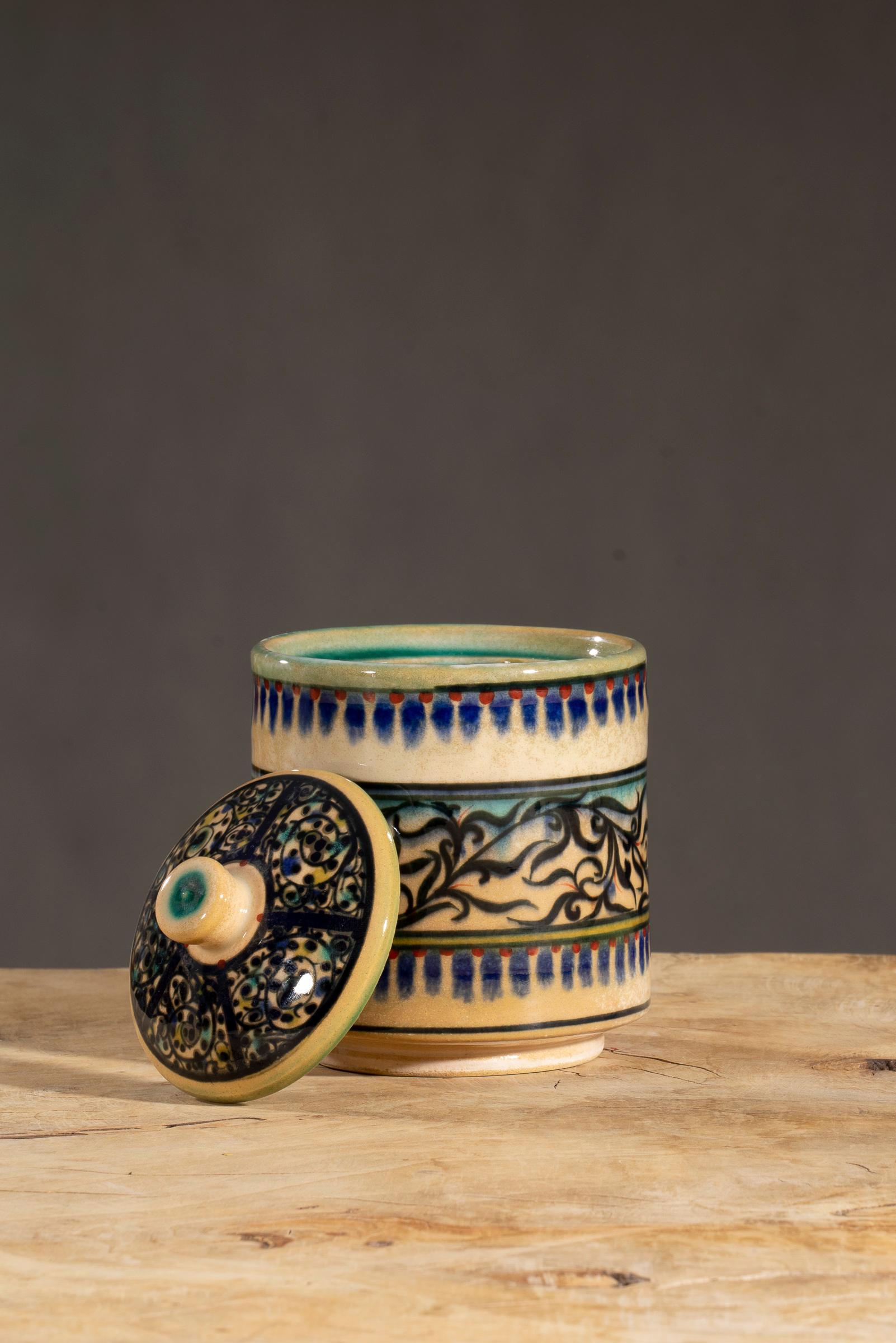 Nishapur Ceramics Chocolate Jar