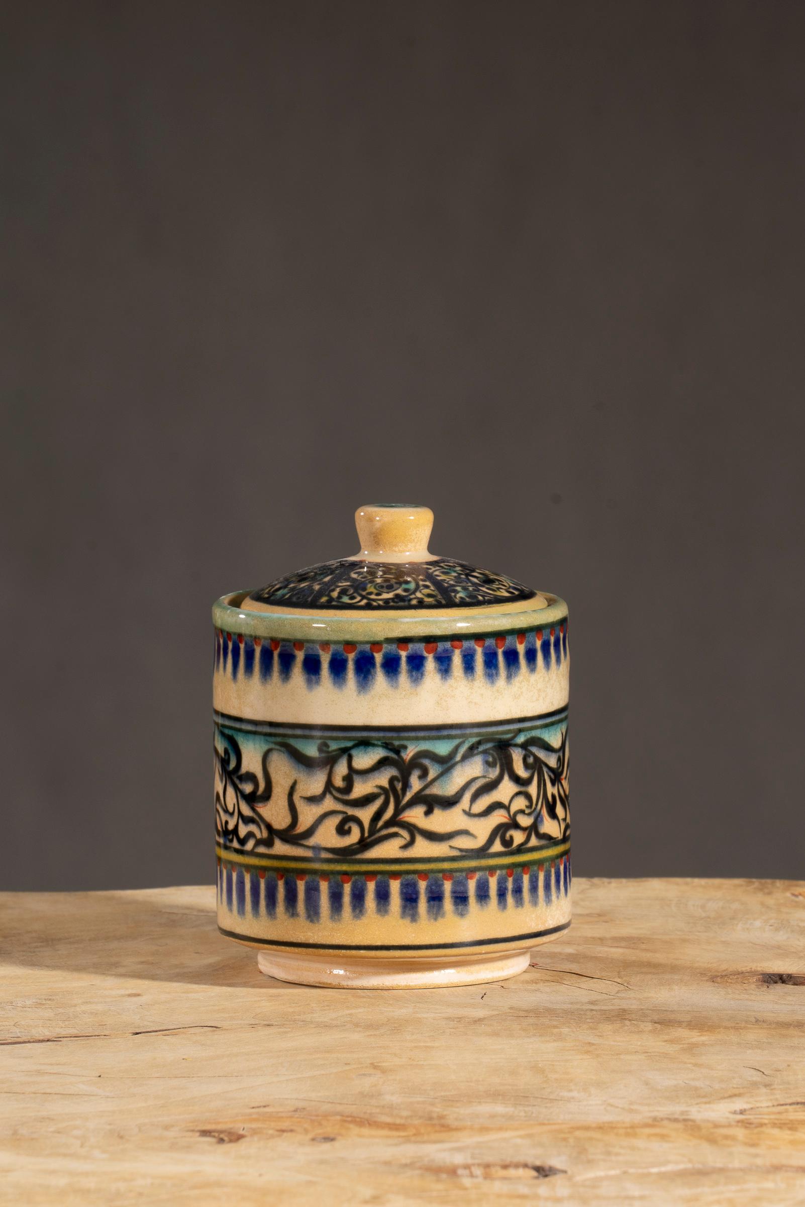 Nishapur Ceramics Chocolate Jar