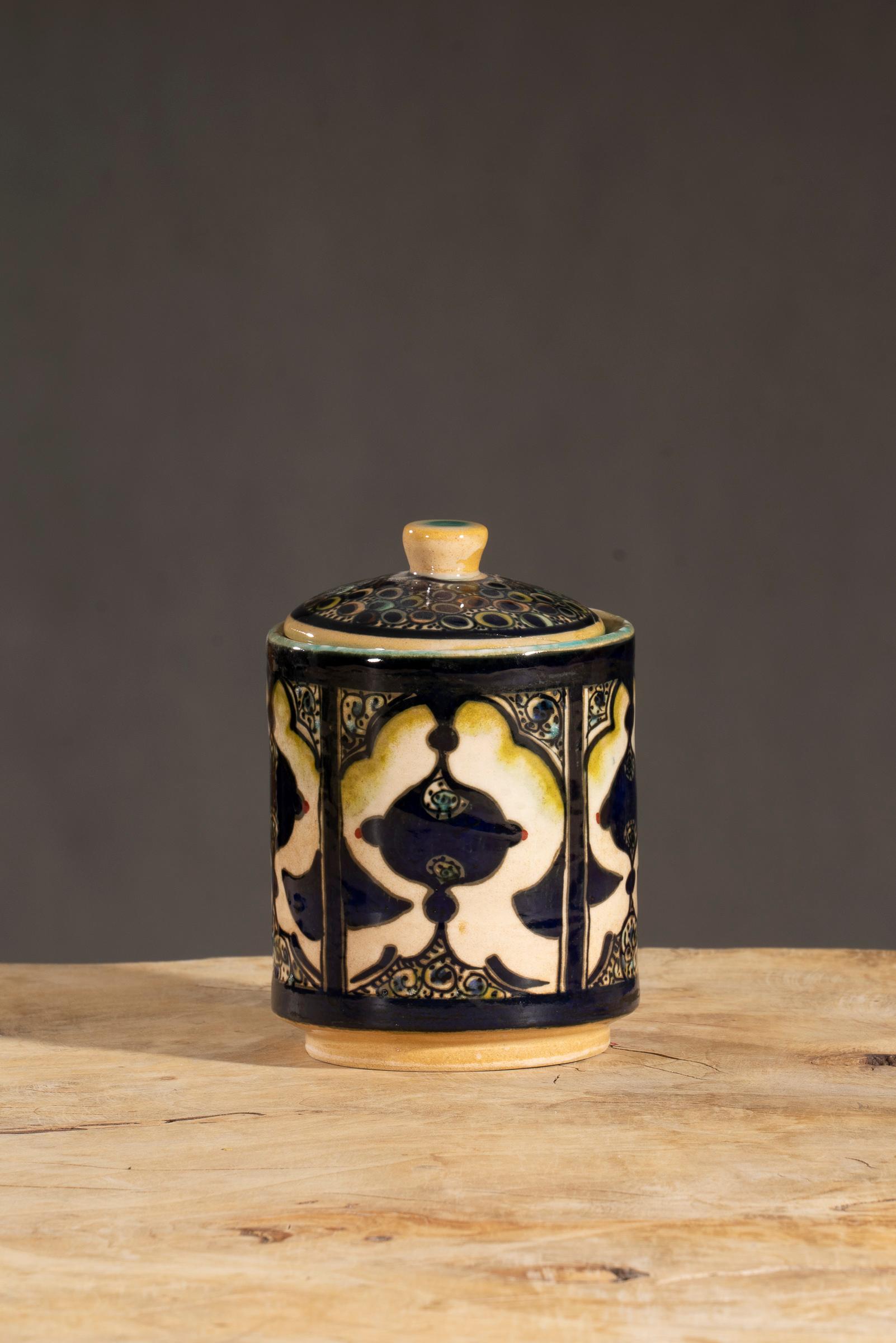 Nishapur Ceramics Chocolate Jar