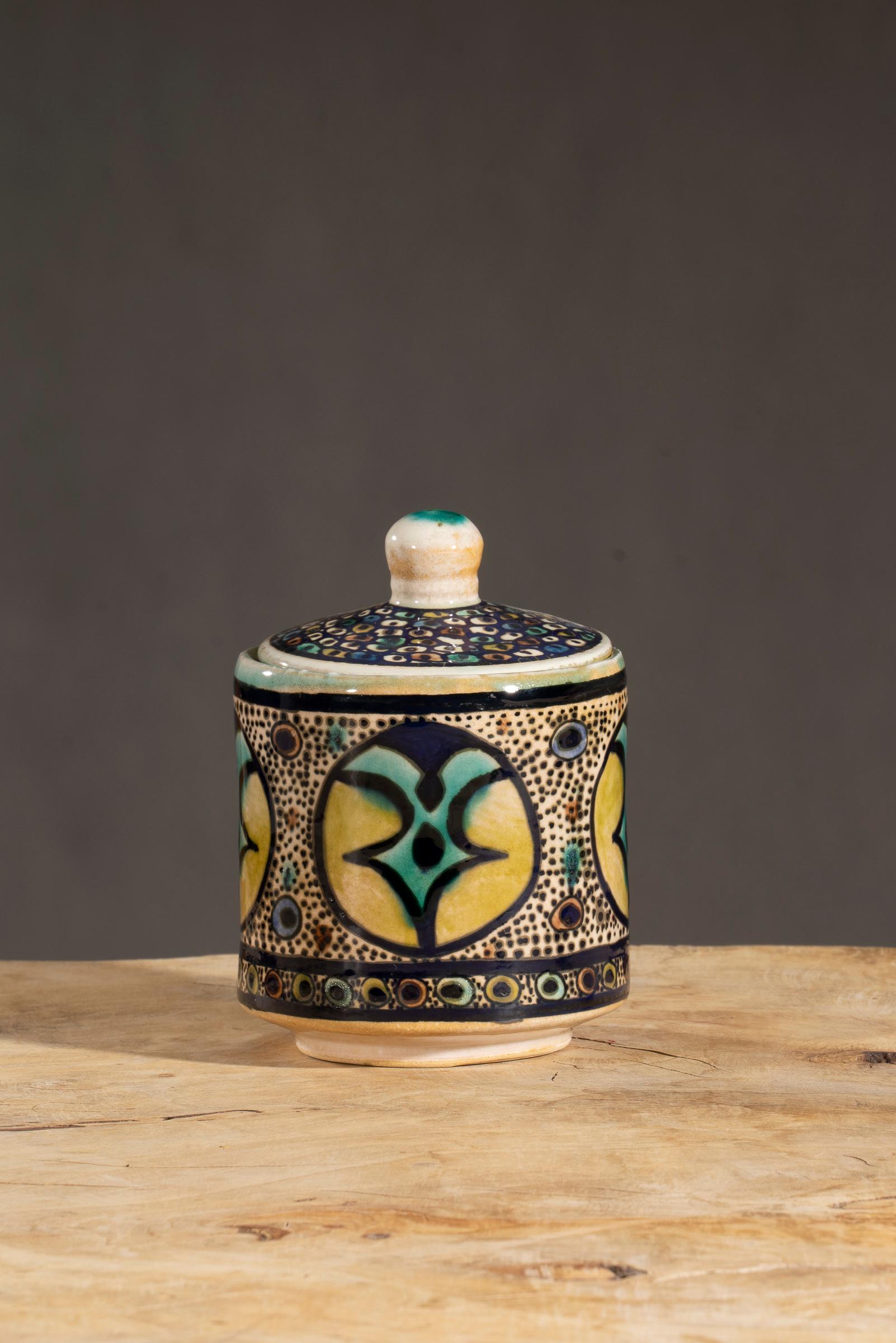 Nishapur Ceramics Chocolate Jar