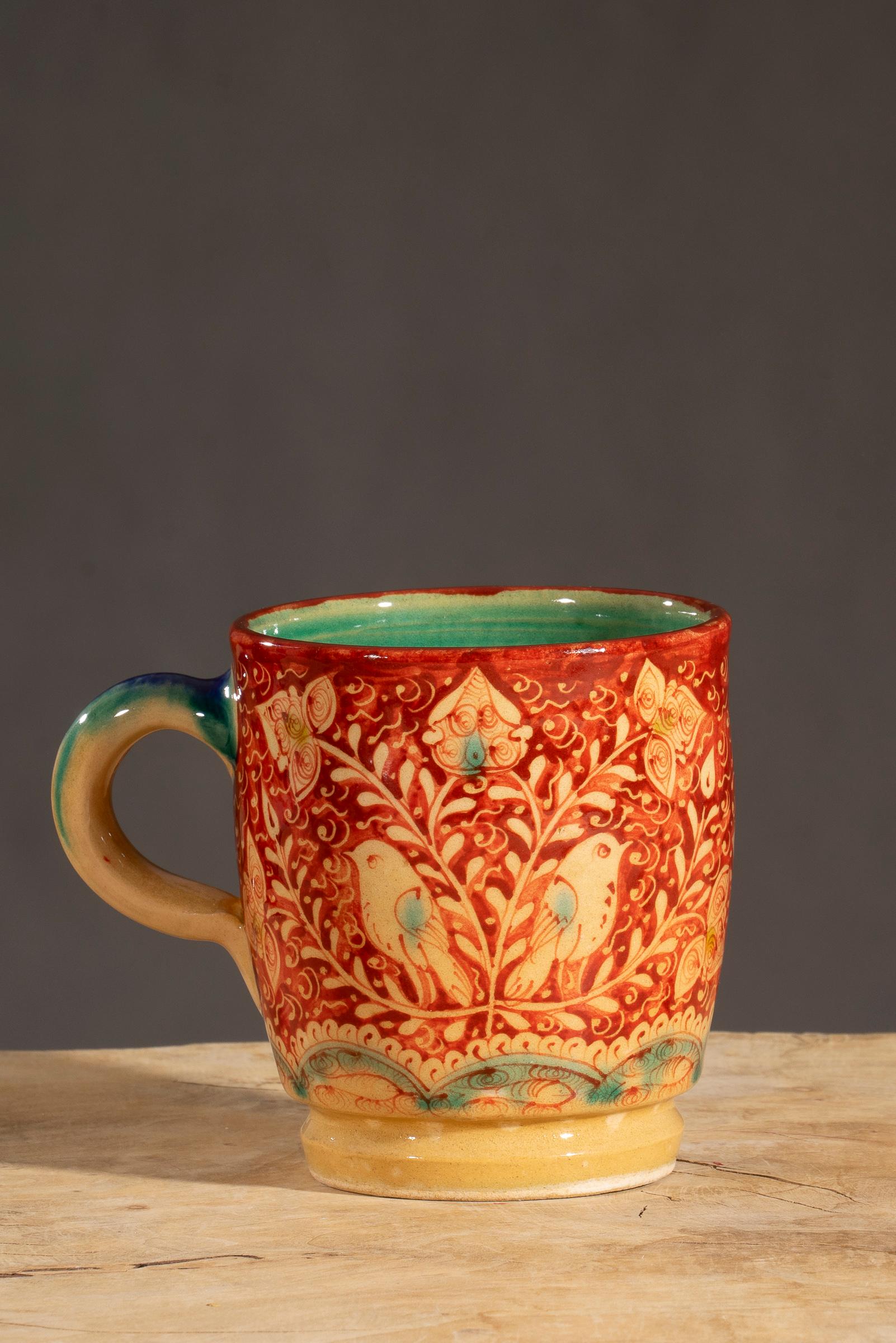 Nishapur Ceramics Large Handled Mug