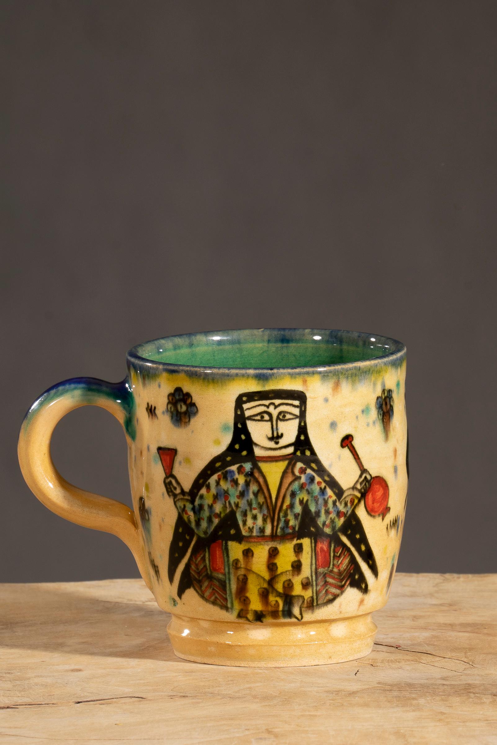 Nishapur Ceramics Large Handled Mug