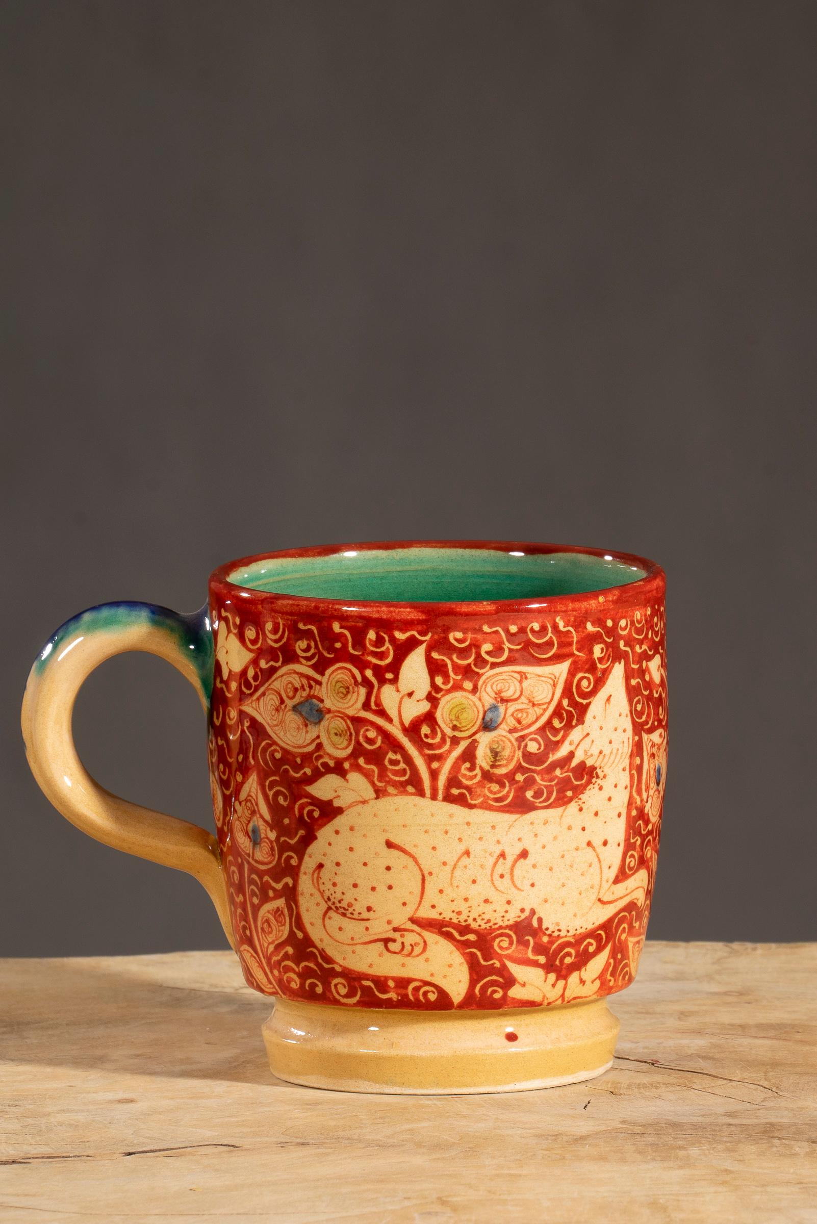 Nishapur Ceramics Large Handled Mug