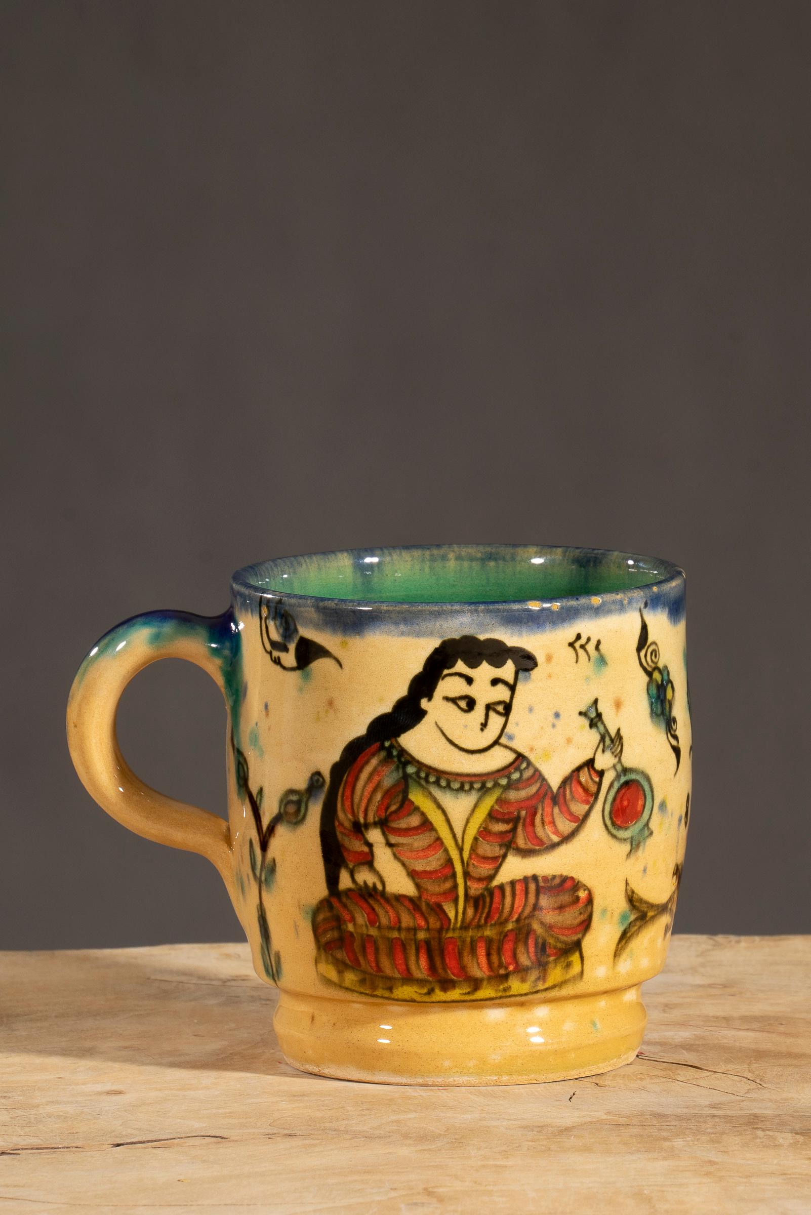 Nishapur Ceramics Large Handled Mug