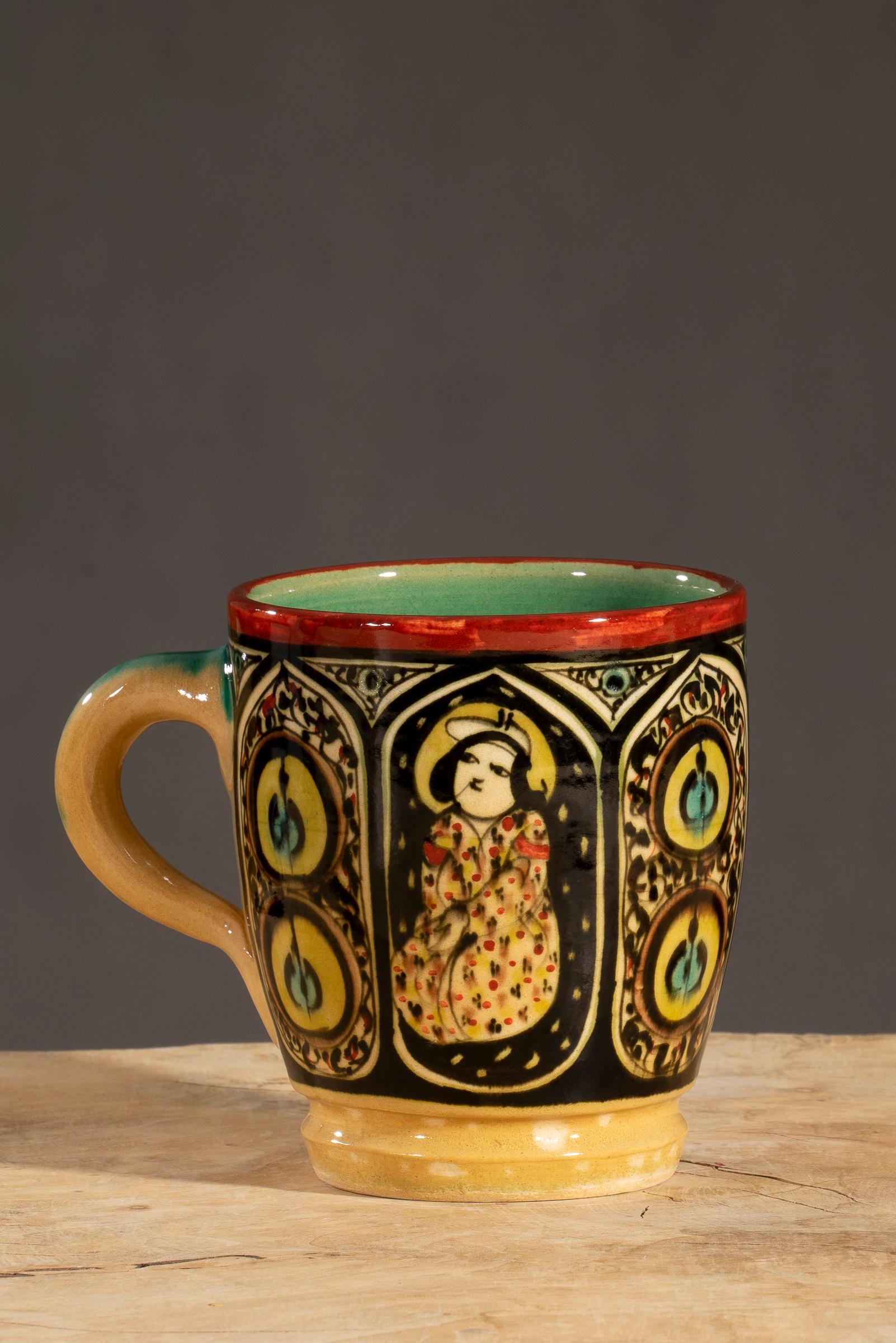 Nishapur Ceramics Large Handled Mug