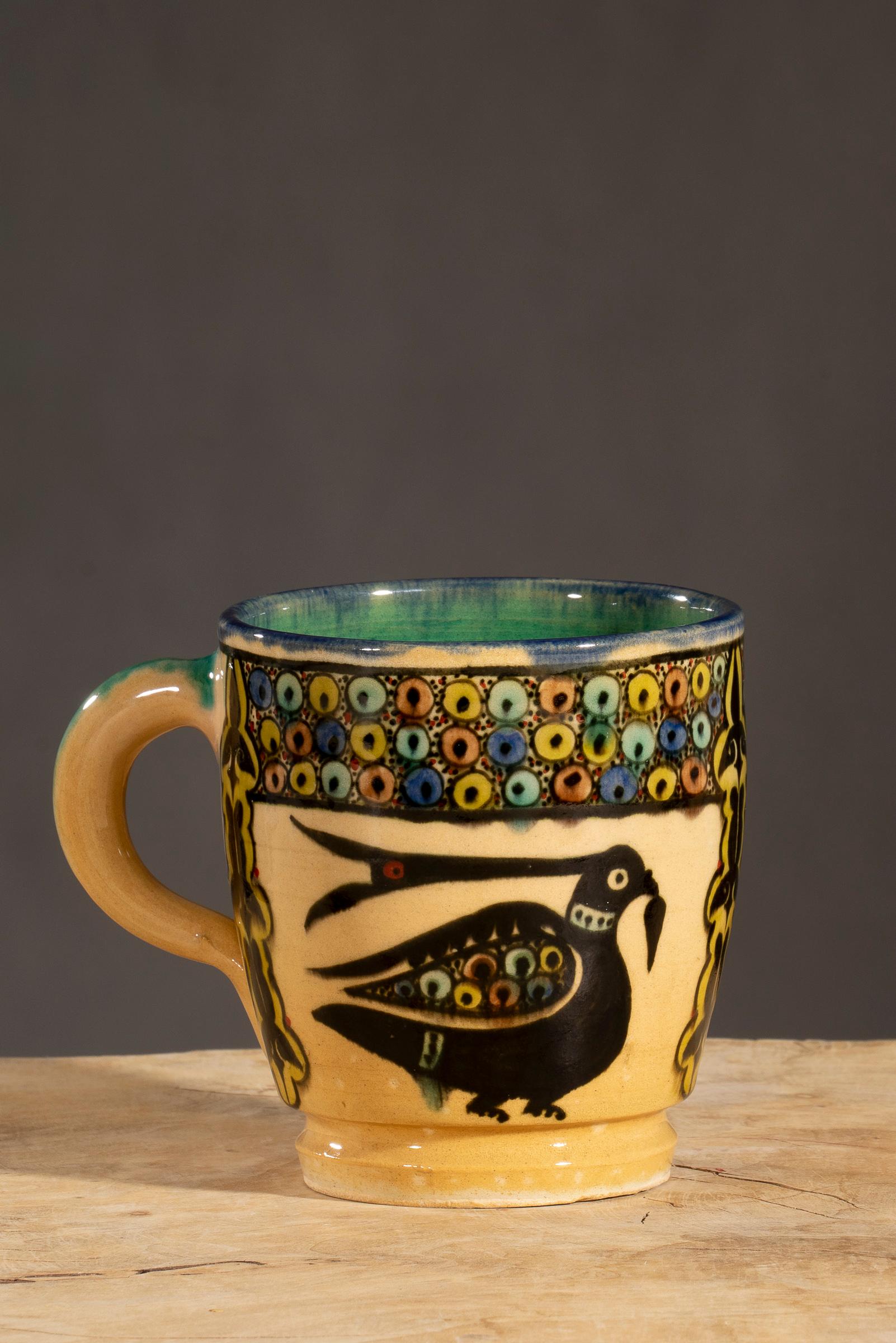 Nishapur Ceramics Large Handled Mug
