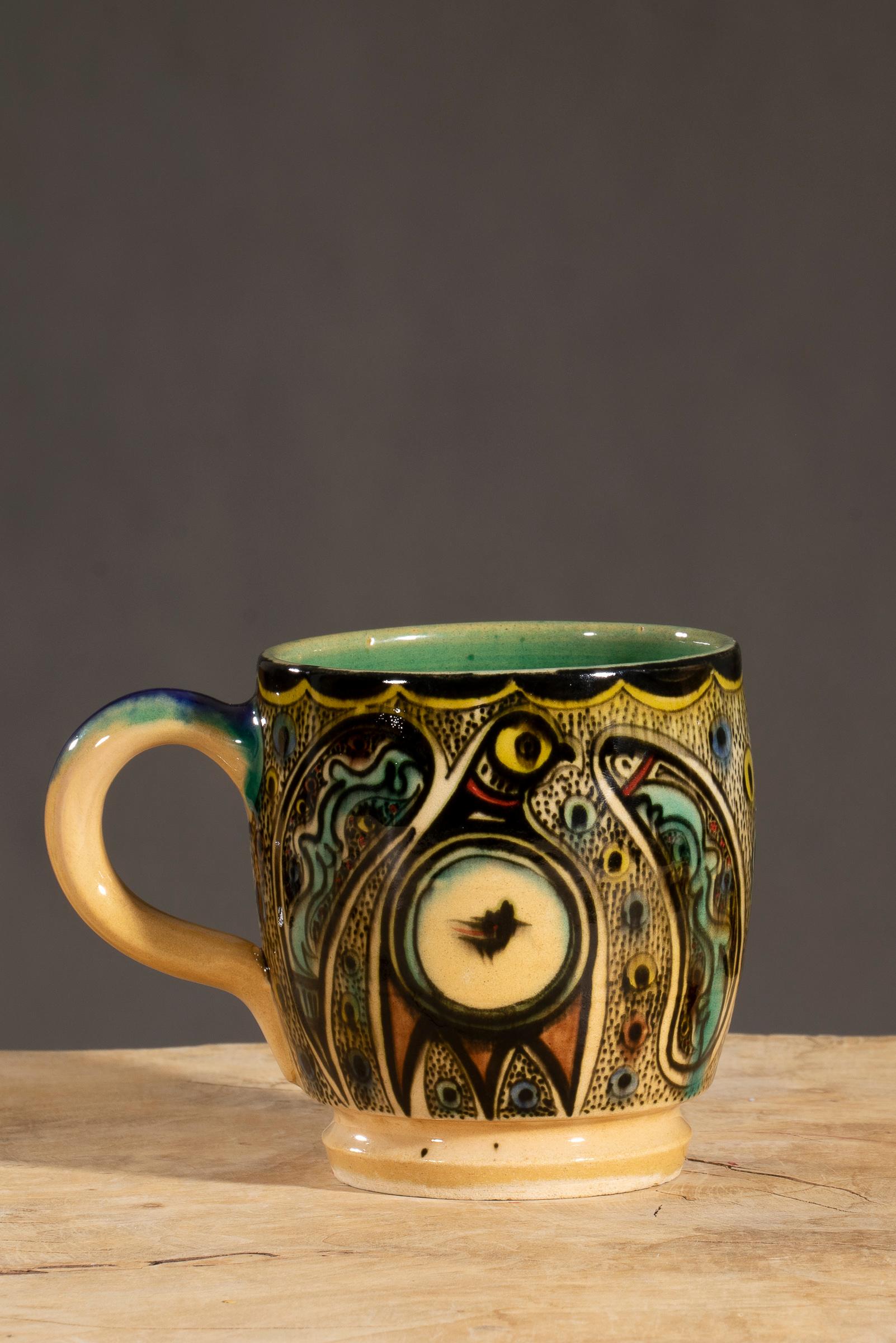 Nishapur Ceramics Large Handled Mug
