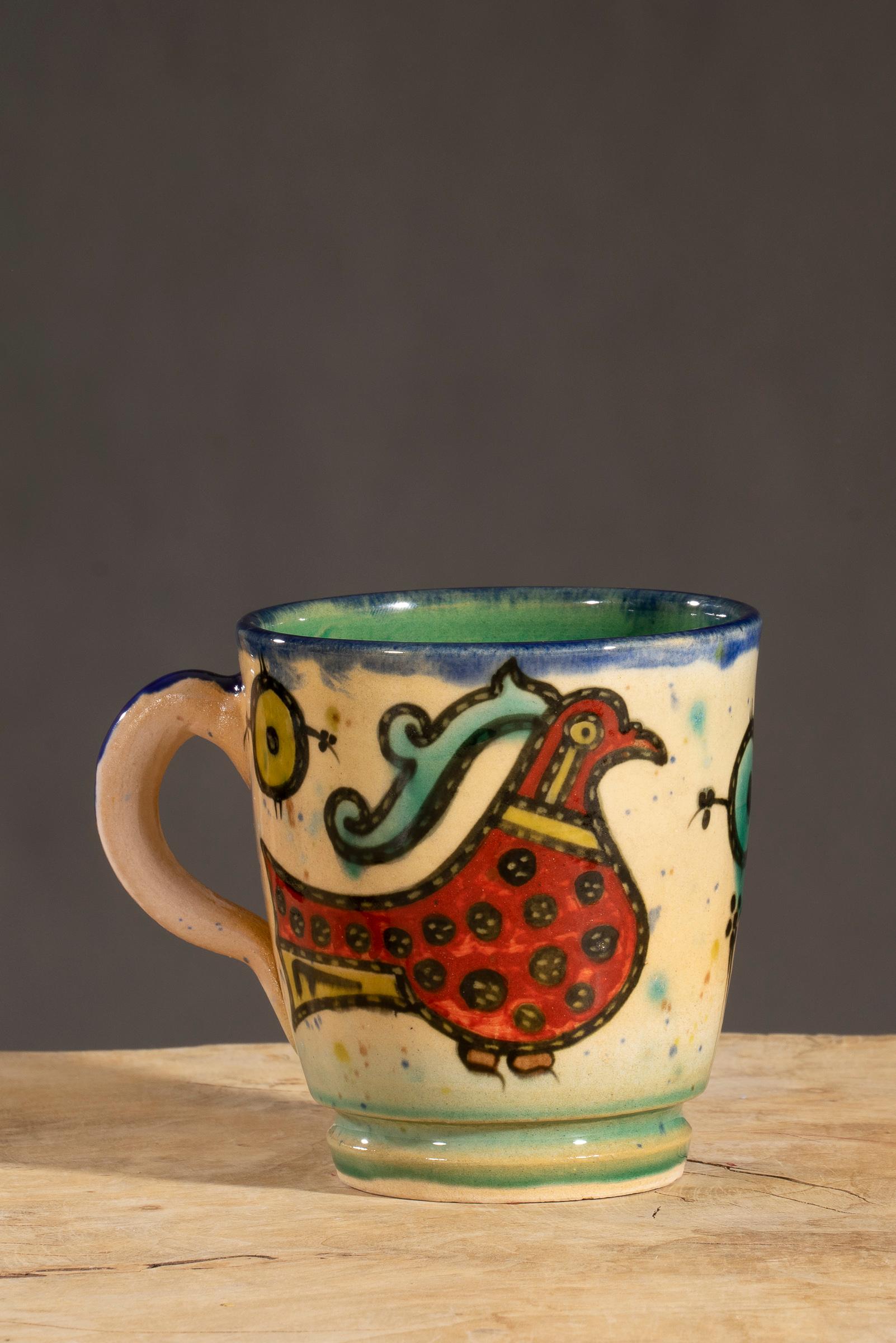 Nishapur Ceramics Large Handled Mug