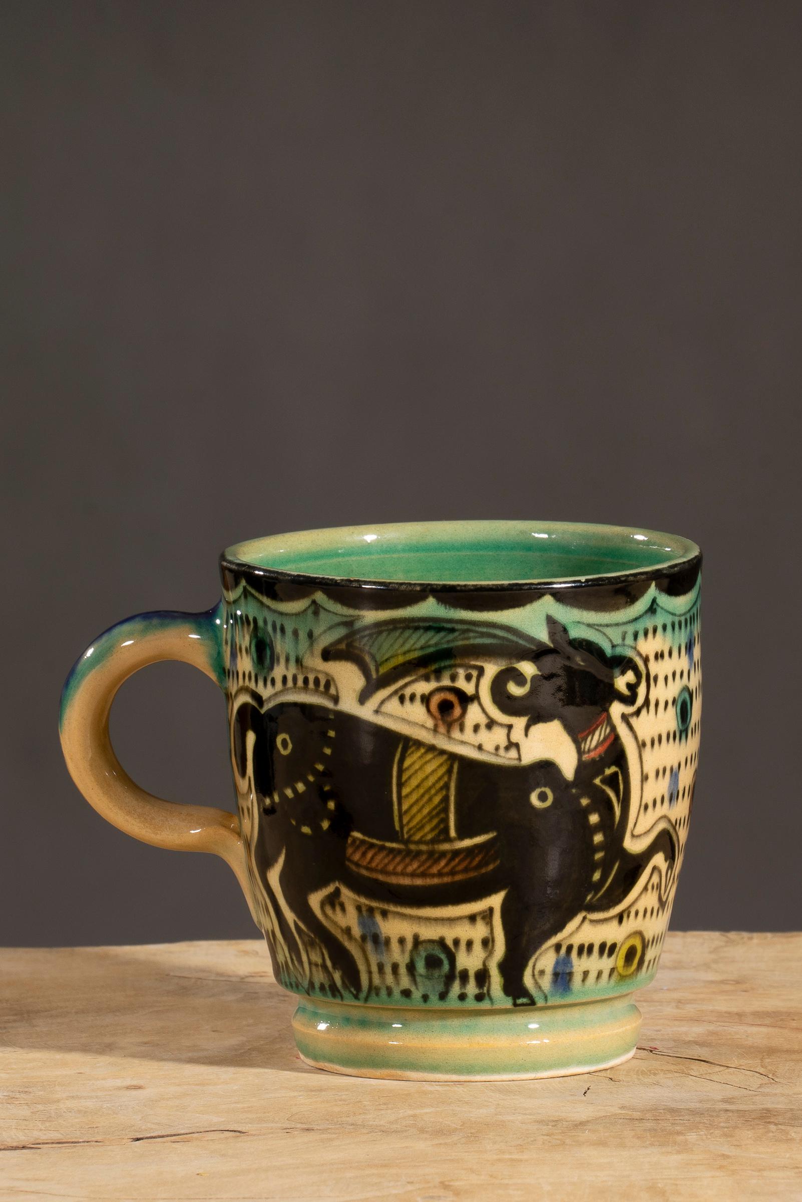Nishapur Ceramics Large Handled Mug