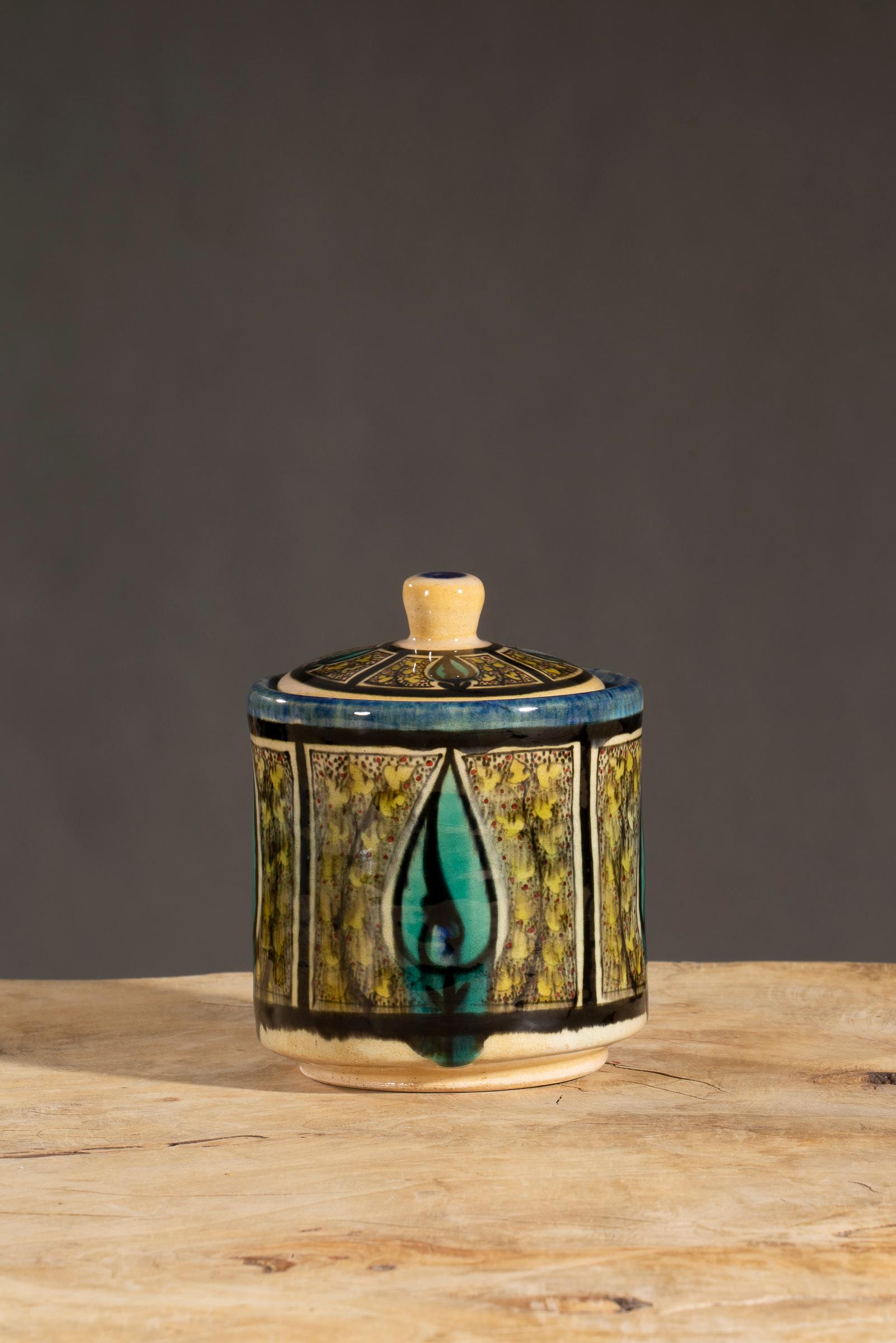 Nishapur Ceramics  Chocolate Jar