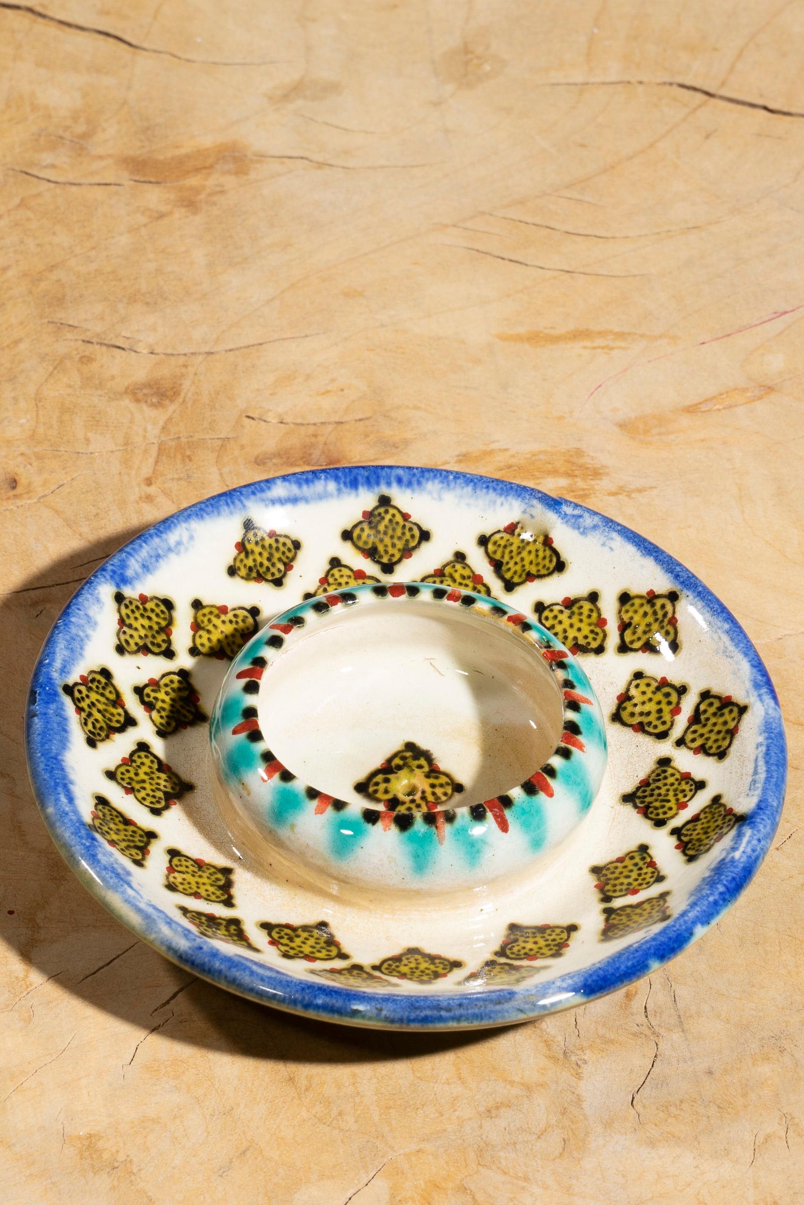 Nishapur Ceramics Candlestick Holder